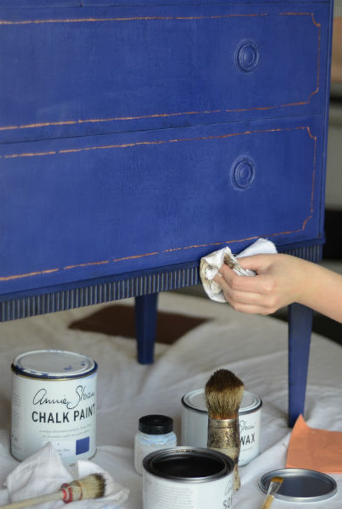 Napoleonic Blue - farba Annie Sloan