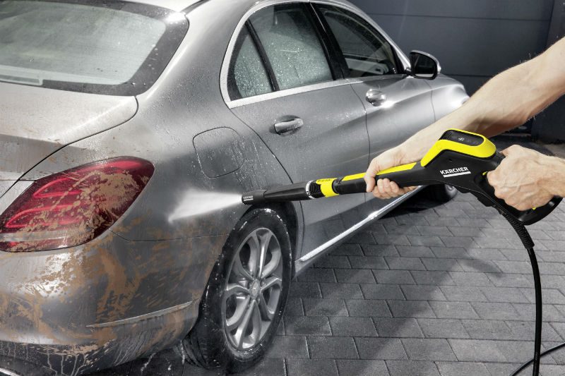 Czyste auto na wiosnę