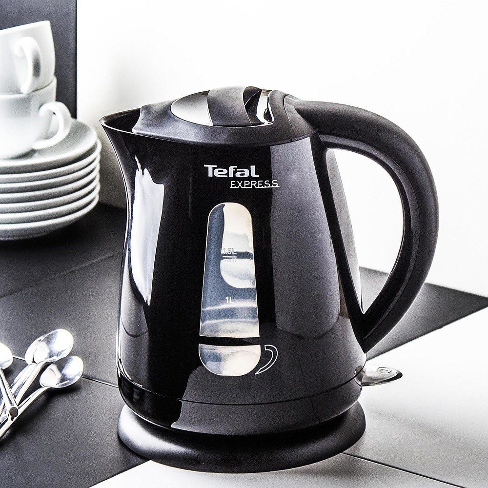 czajnik elektryczny plastikowy tefal express czarny