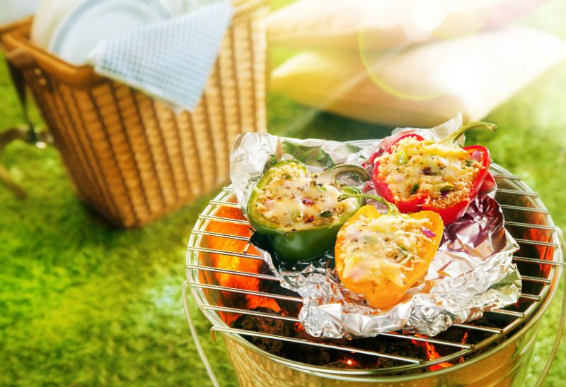 Ilustracja do artykułu „Grillowanie po wegetariańsku”