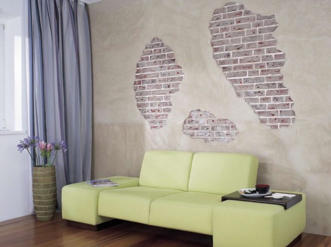 Ściana jak w lofcie DIY Majster