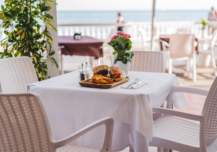 restauracja na tarasie widokowym