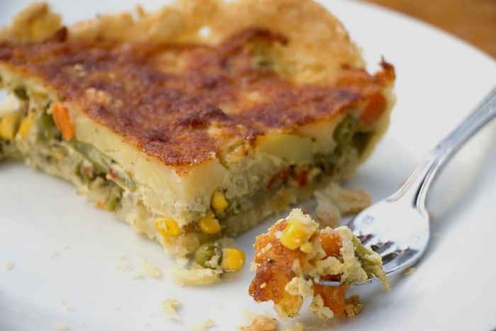 Smakowita tarta warzywna