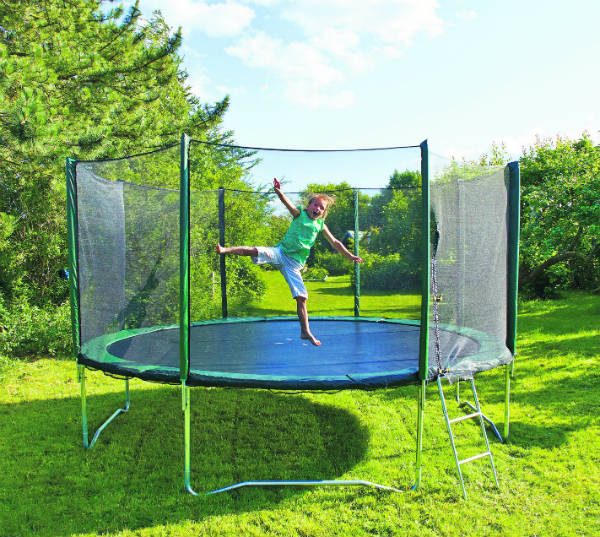 Trampolina Gilleleje. Fot. Jysk