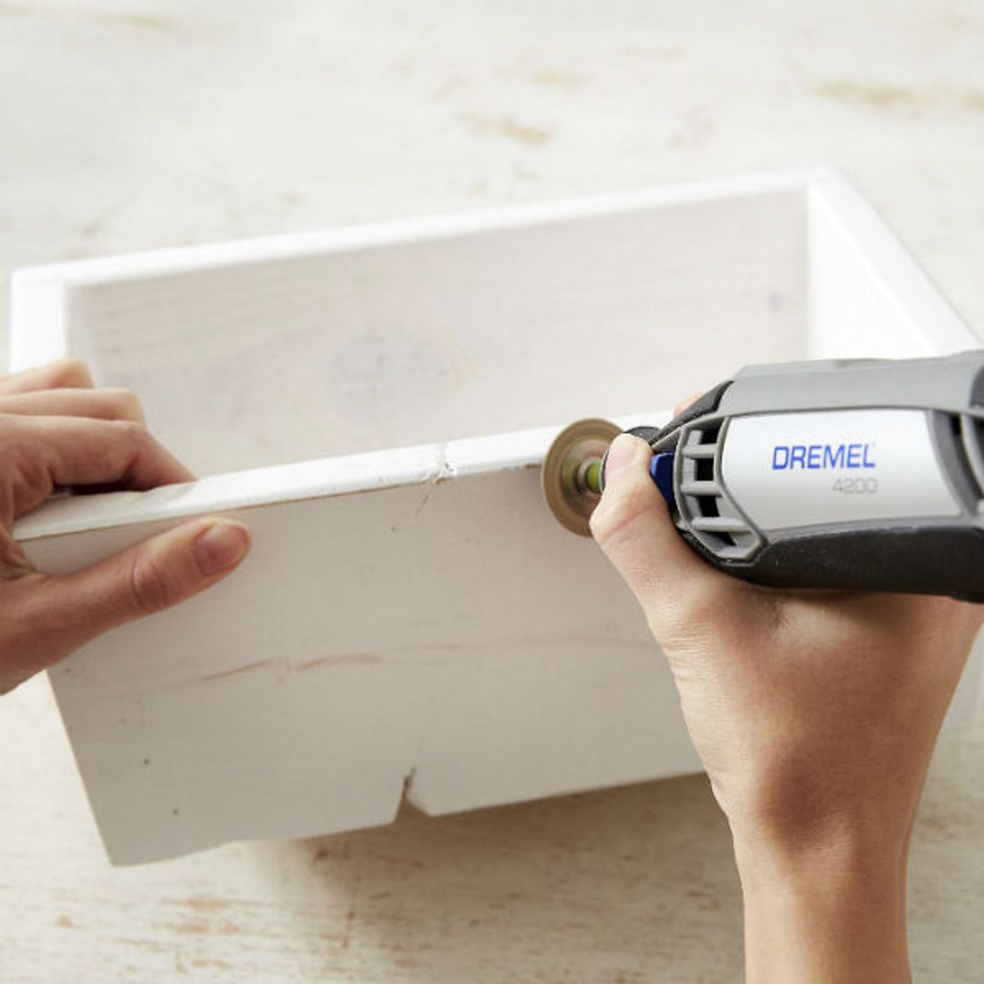Skrzynka na kwiaty - projekt Dremel