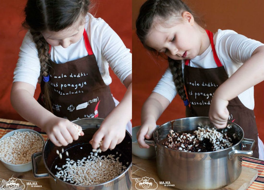 czekoladowe jeże - smakołyki na kinderbal