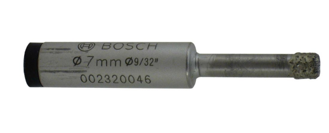 Wiertło diamentowe z własnym systemem chłodzenia. Fot. Bosch