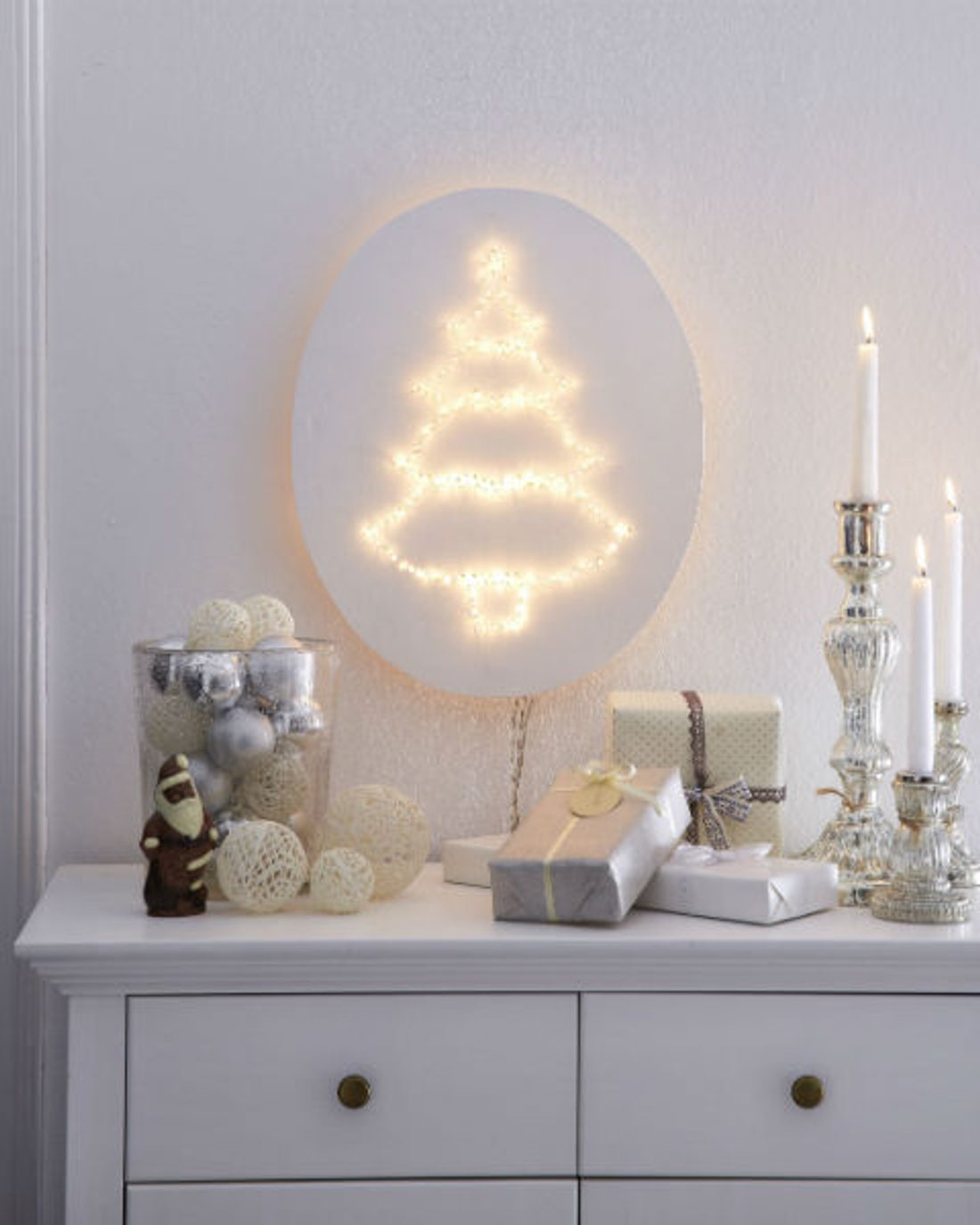 Świąteczna lampa ścienna