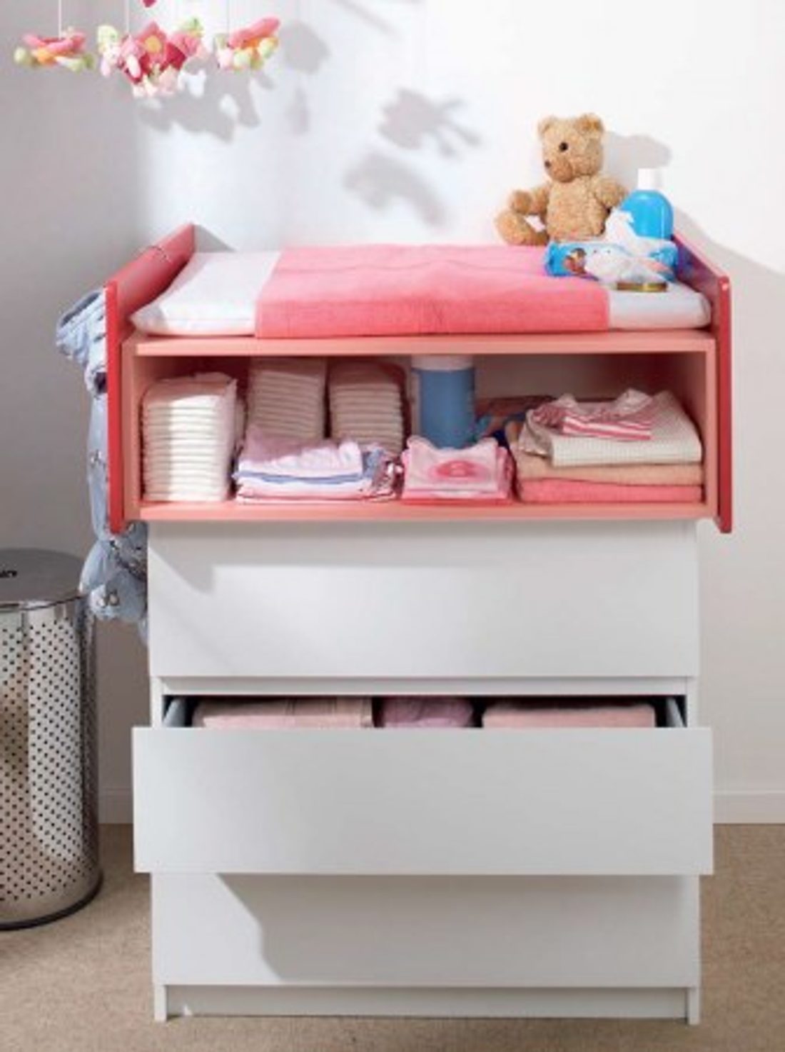 Komoda do przewijania - mebel rosnący wraz z dzieckiem DIY Majster