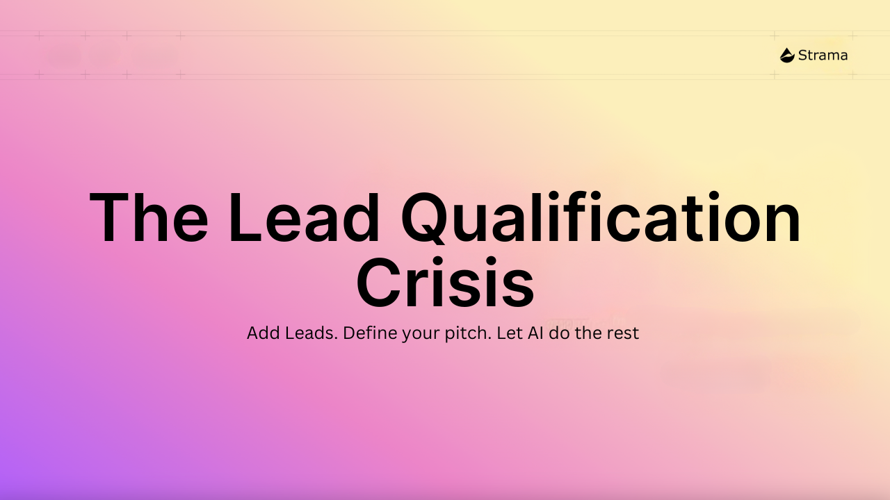 AI Contextual Research in Lead Qualification