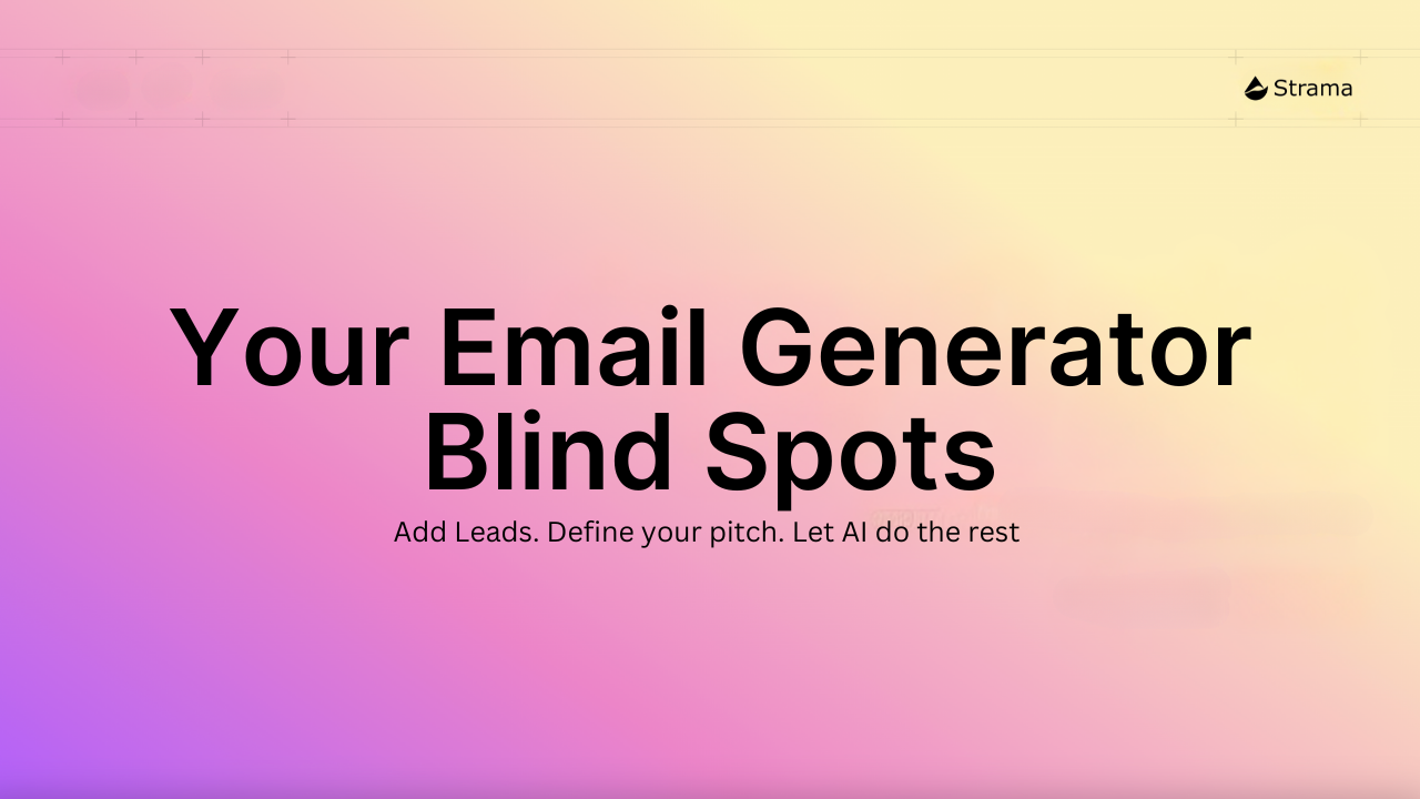AI Email Generators Have the Same Blind Spot
