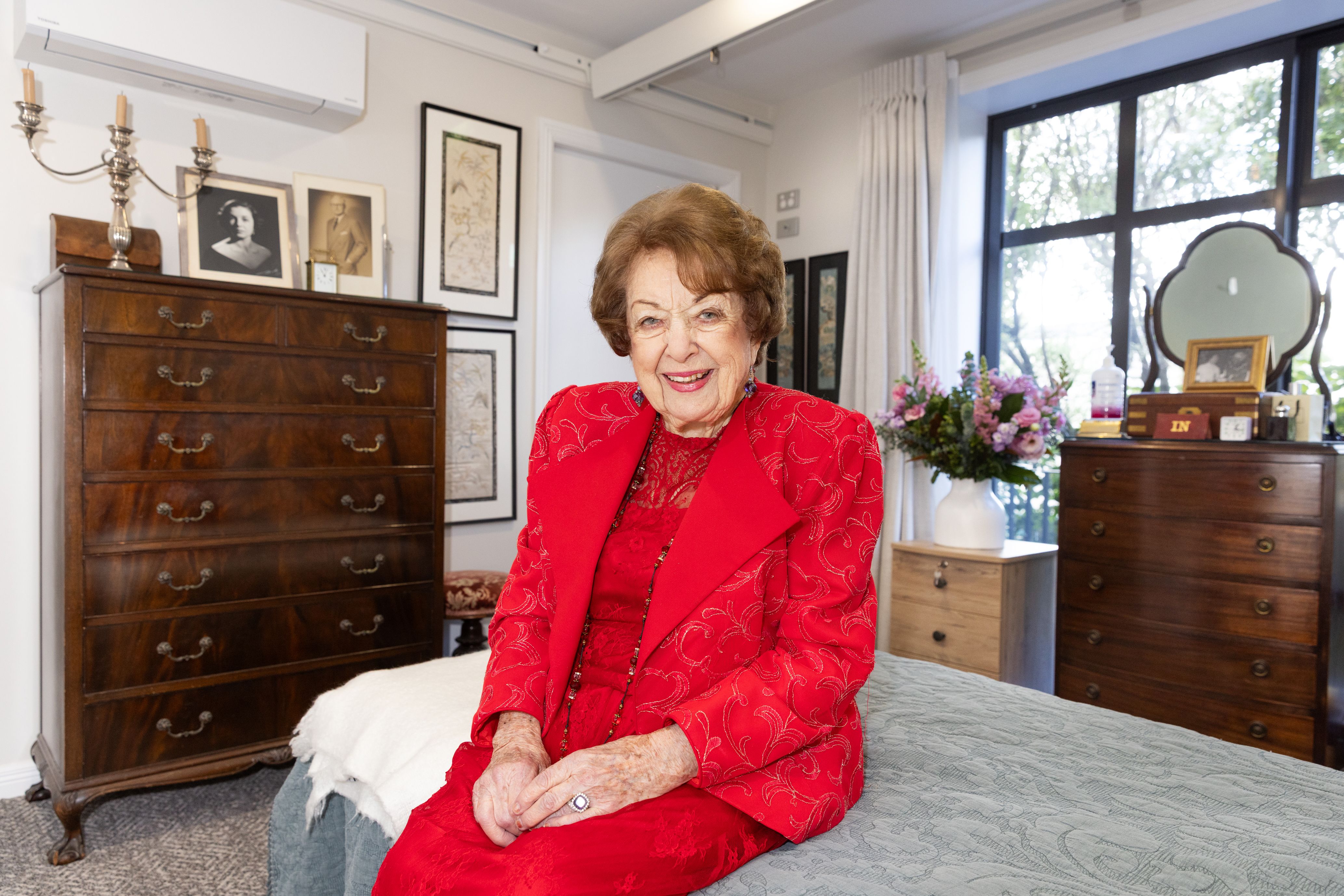 Joan-Mary Longcroft in her 7 Saint Vincent home