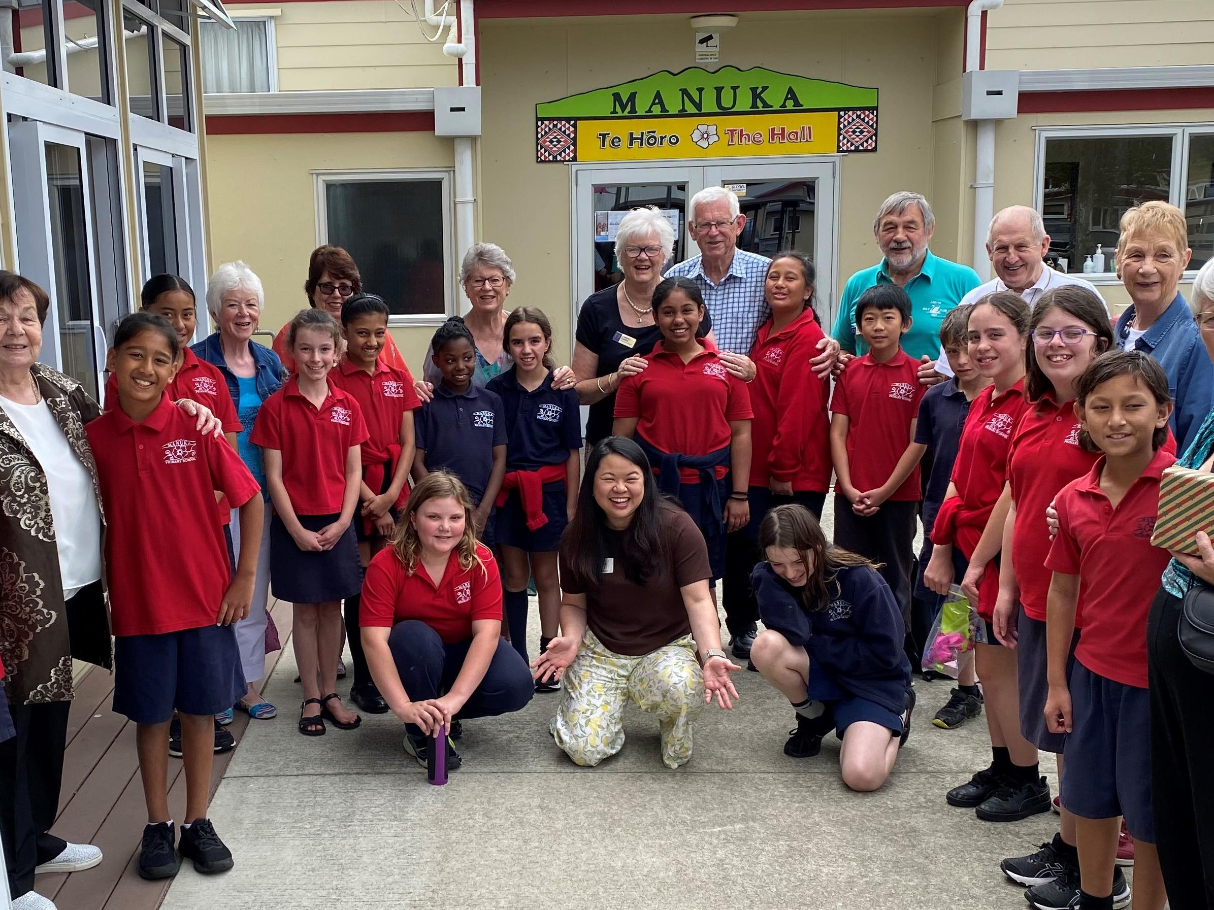 Greenwich Gardens' pen pal group