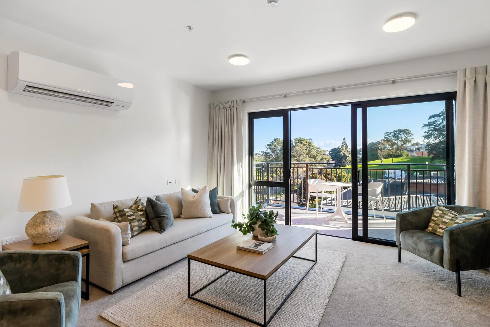 Living & balcony