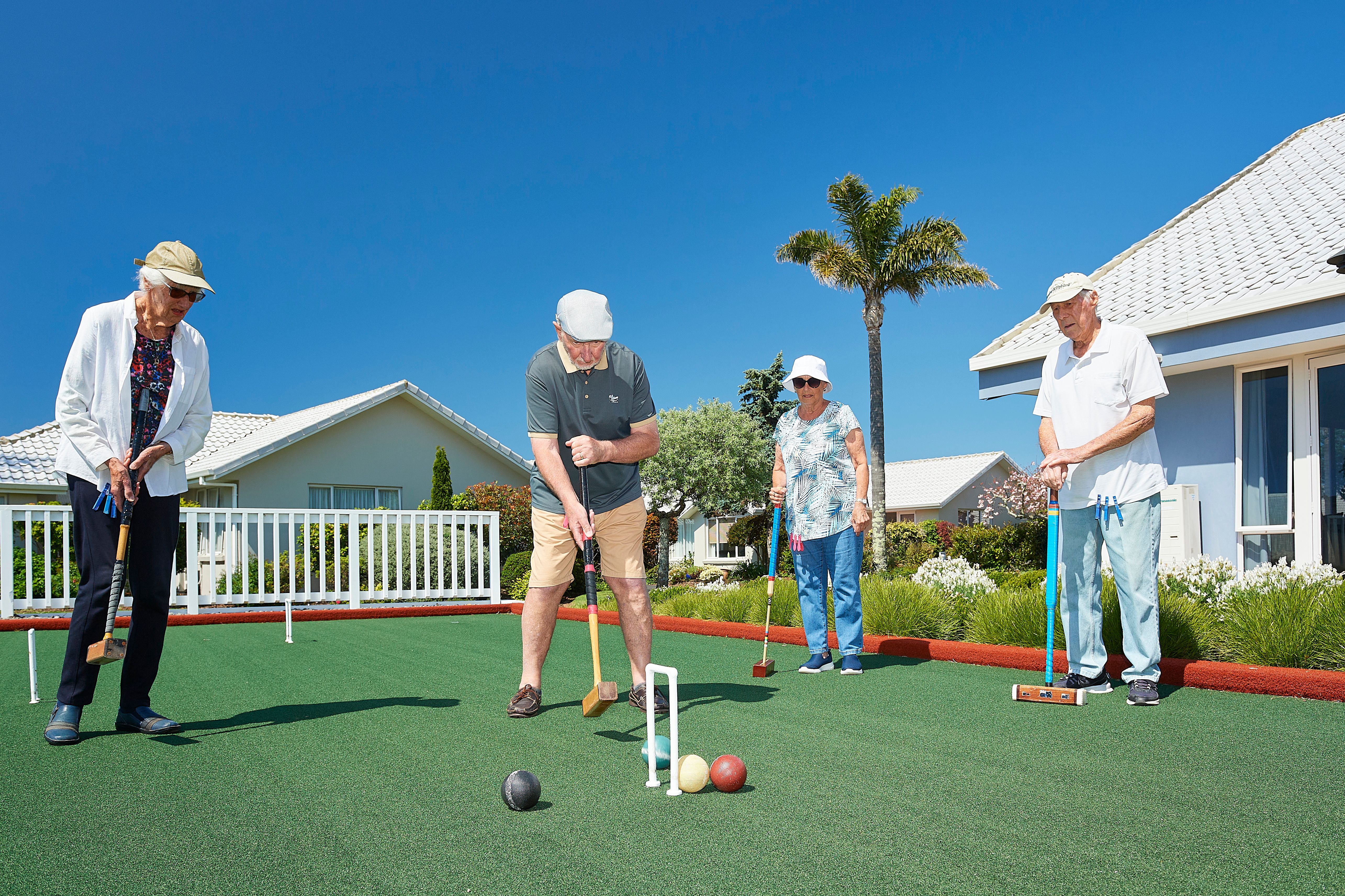 Bayswater Village bowling green