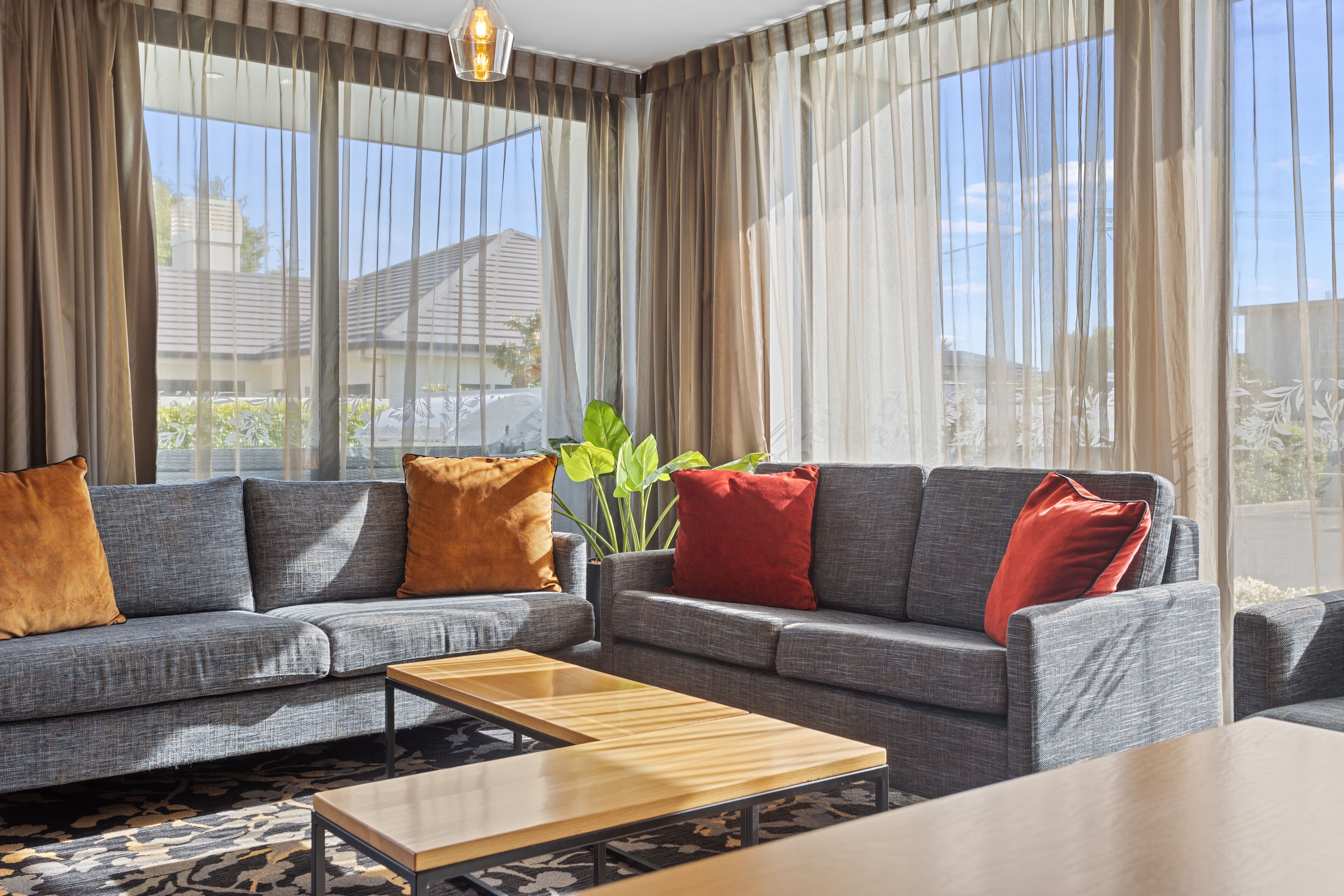 Lounge area at Merivale Village