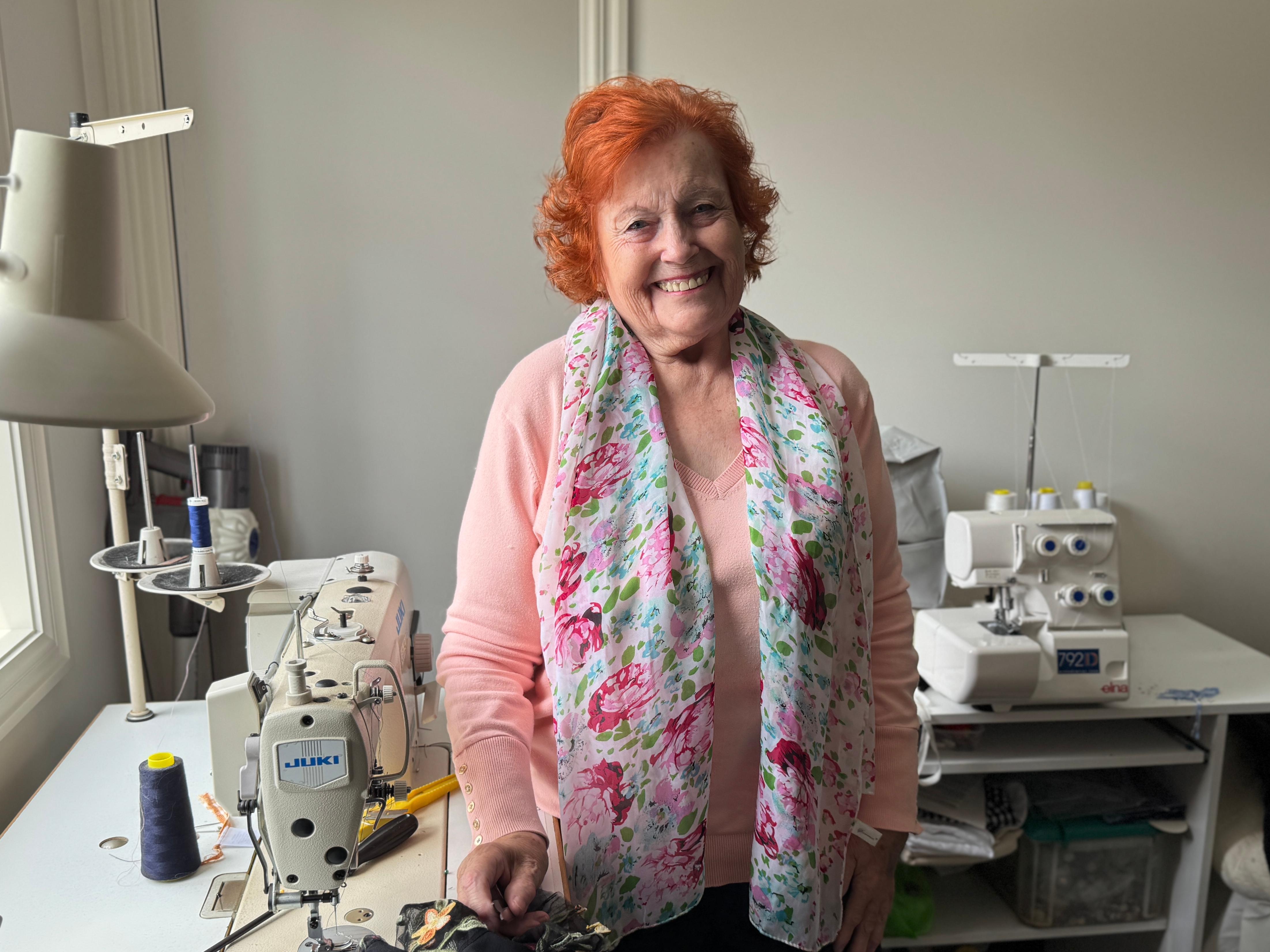 Mo Matthews in her home at The Poynton