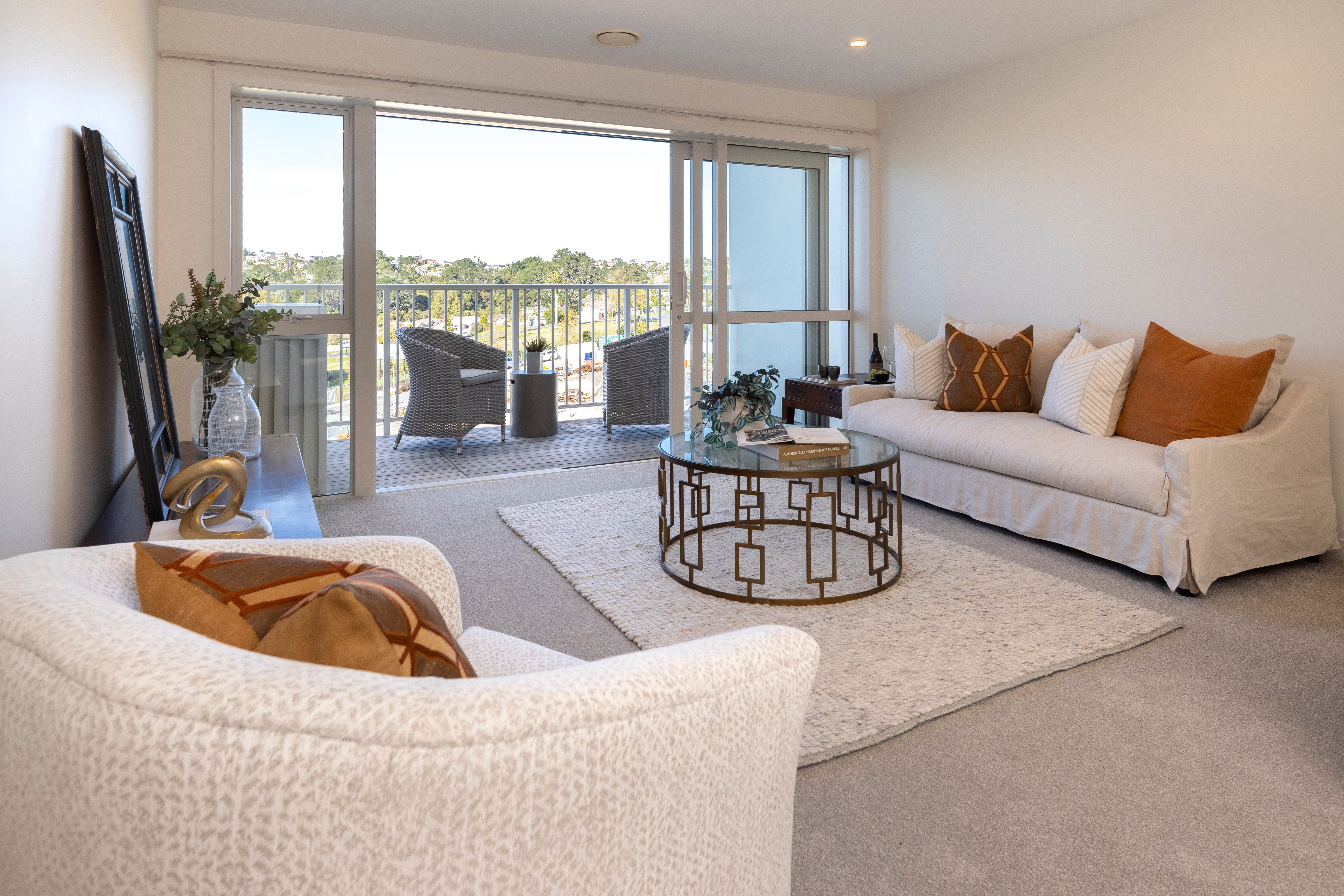 Living & balcony - refurbished