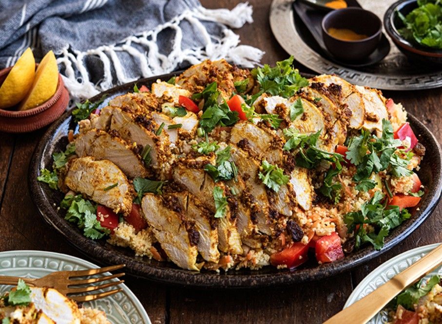 Moroccan Chicken Couscous