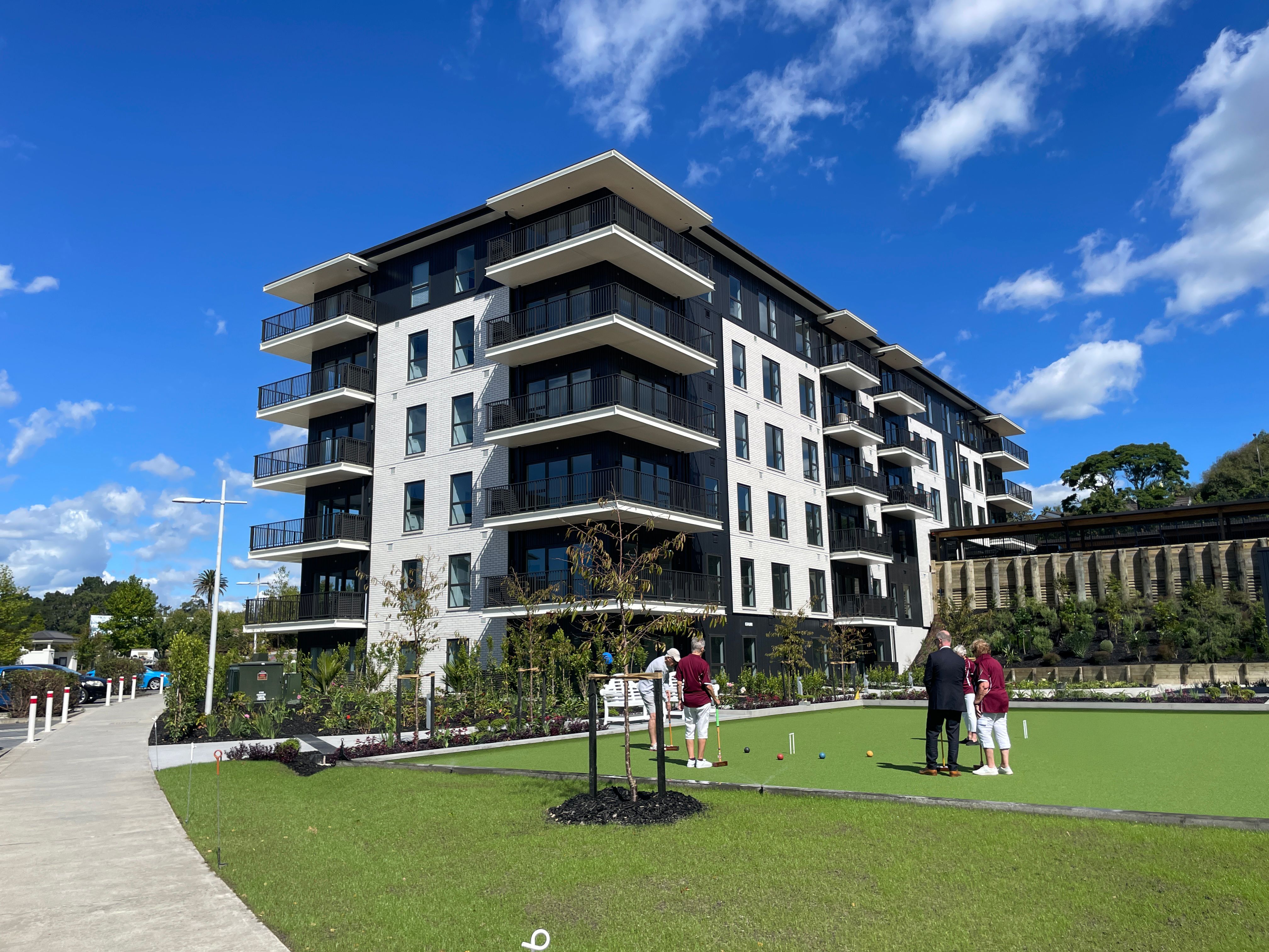 Greenwich Gardens external building