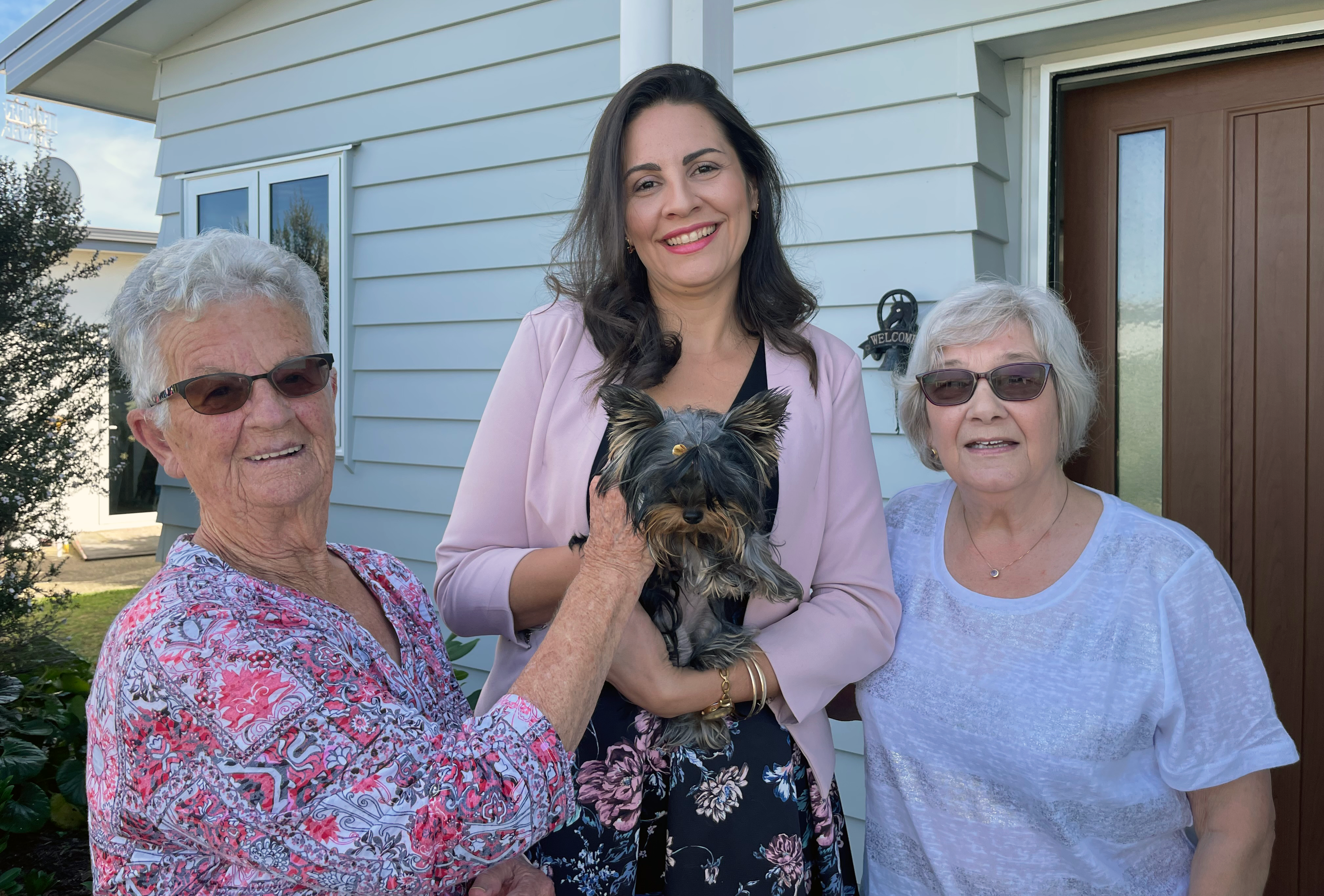 Del, Polly, Missy and Isobel