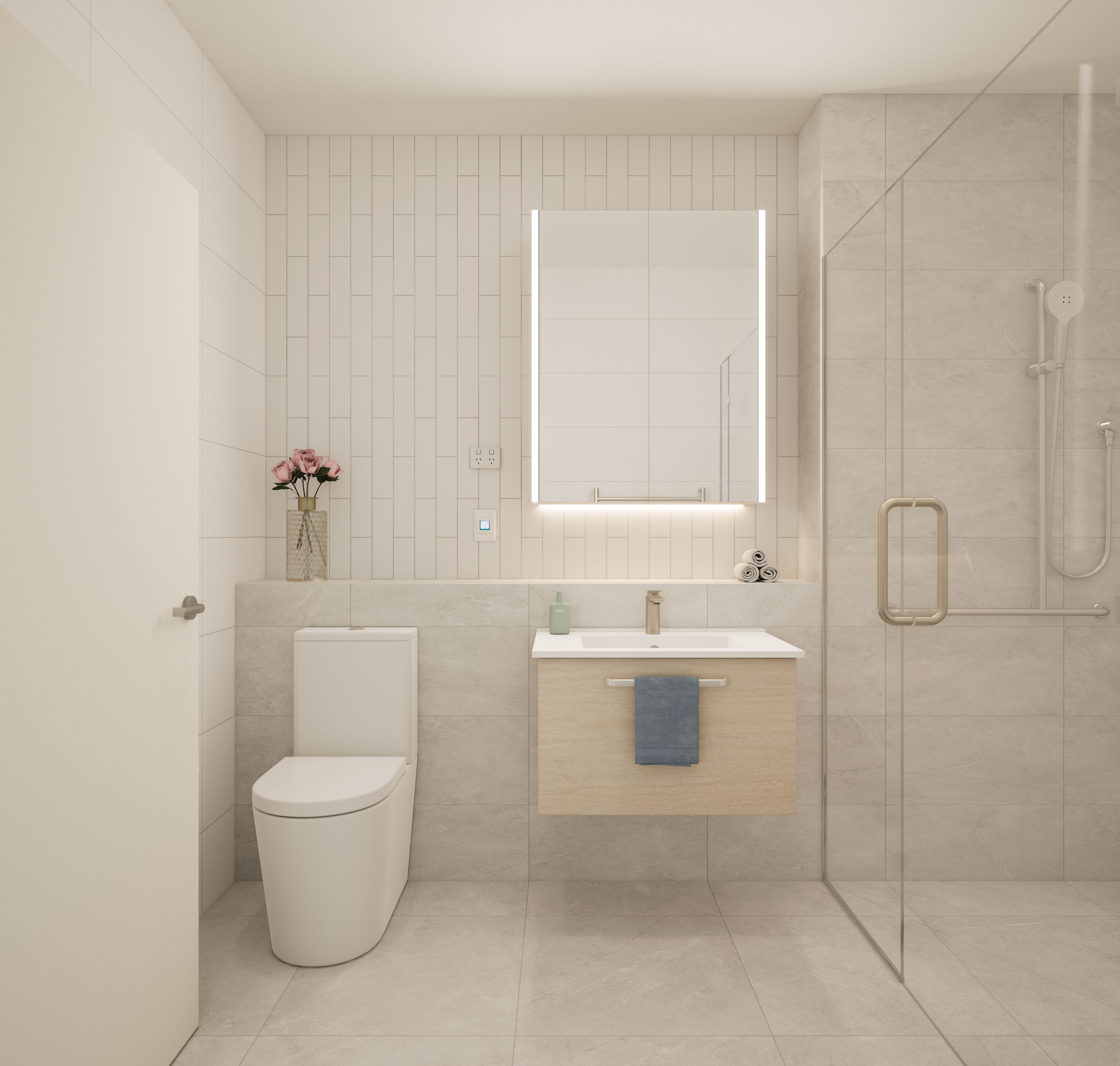 Two-Bedroom Villa Bathroom