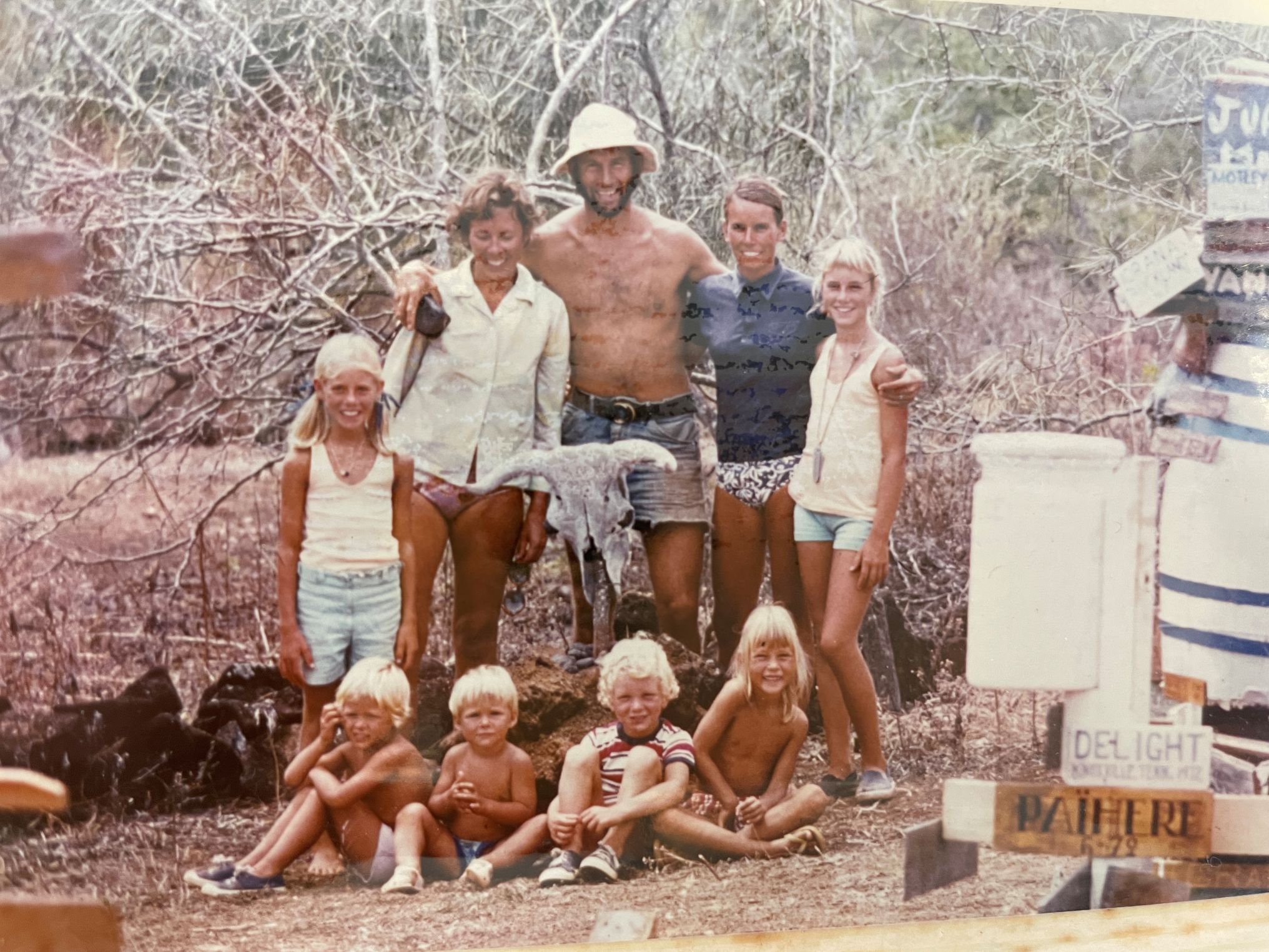 Joan Mill & her family