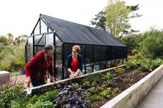 Residents gardening at Greenwich Gardens