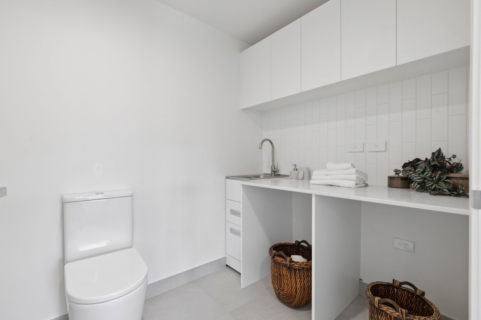 laundry & toilet