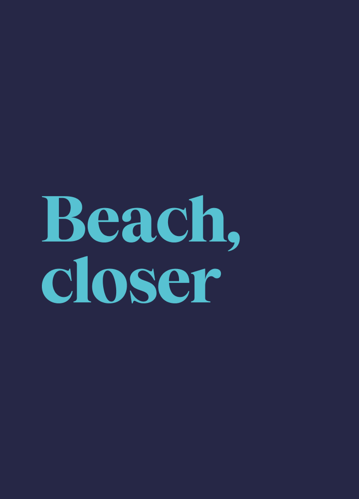 Beach, closer