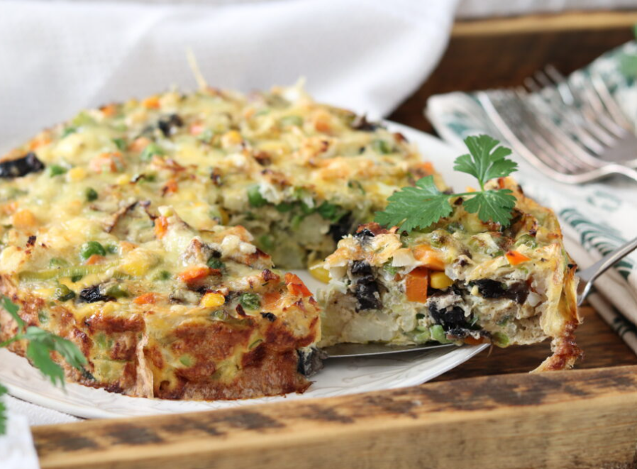 Salmon Frittata 