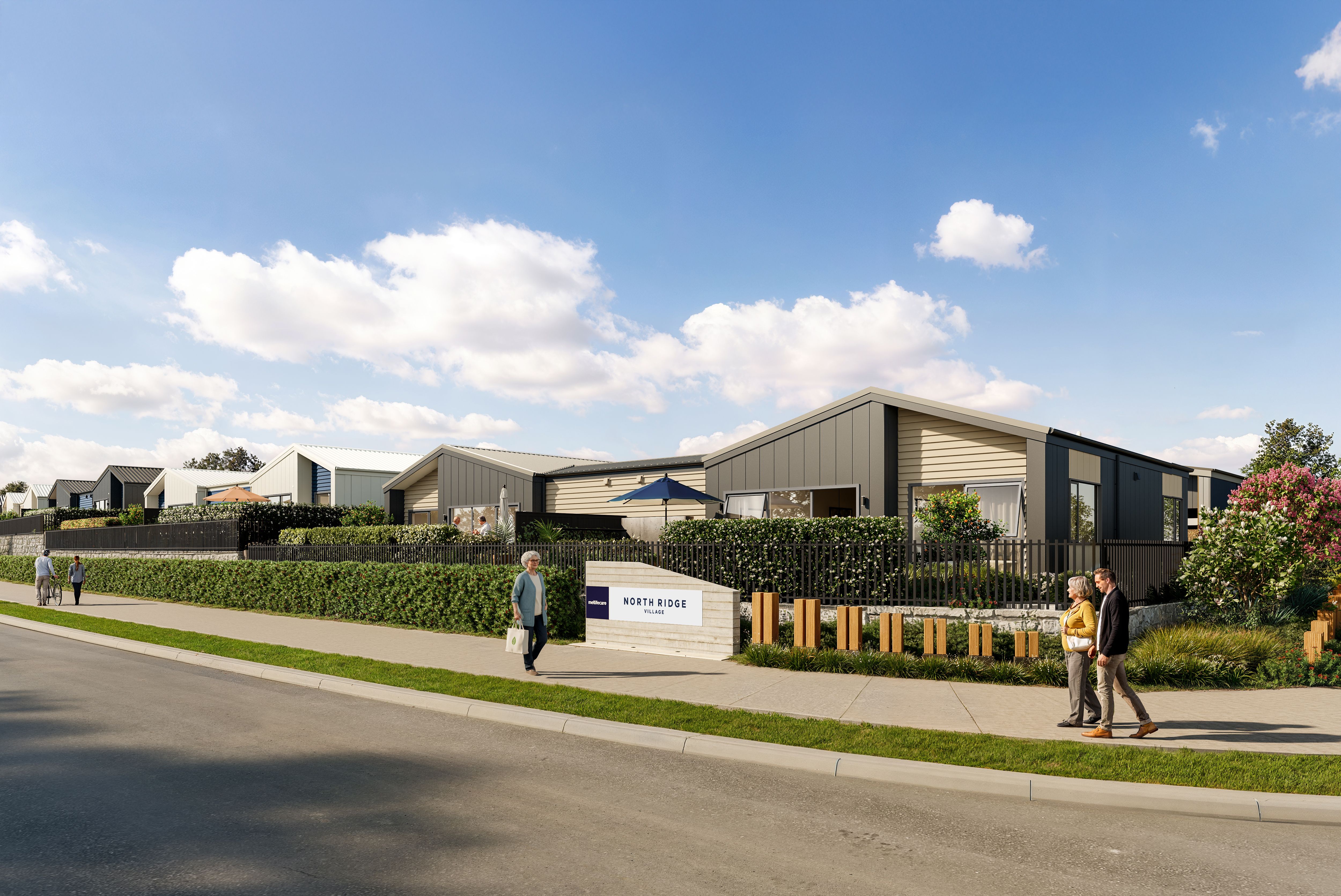 Entrance of North Ridge Village