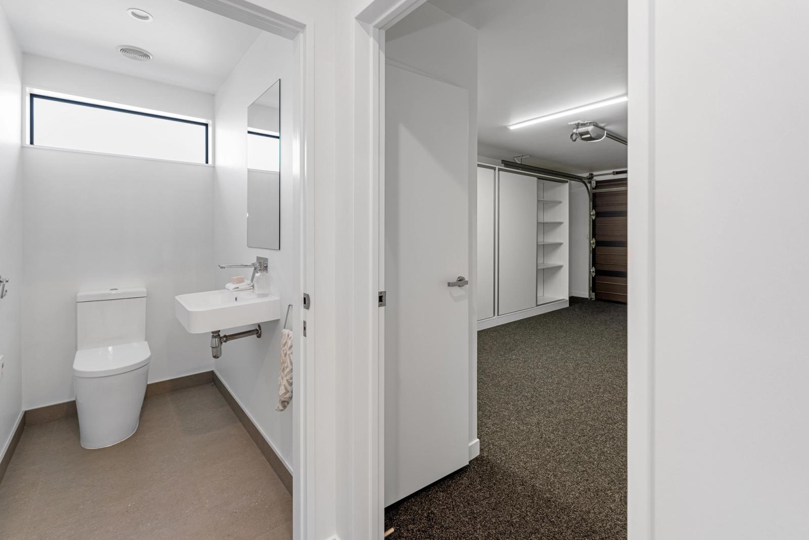 Guest Toilet & Garage
