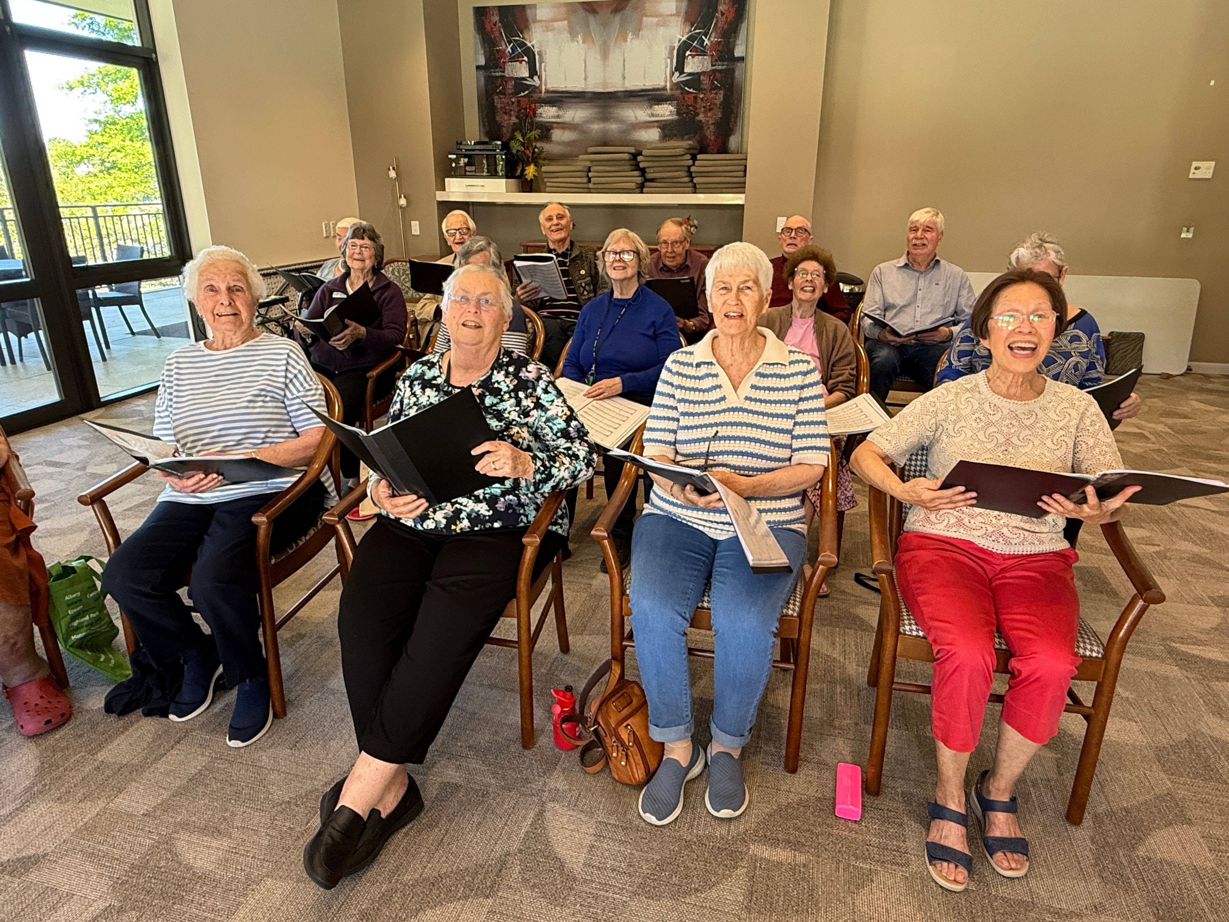 Parkside Residents singing