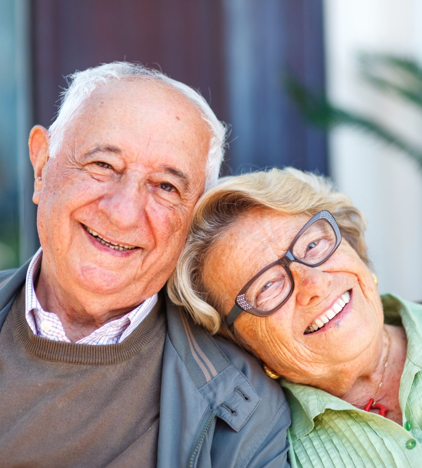 Couple happy