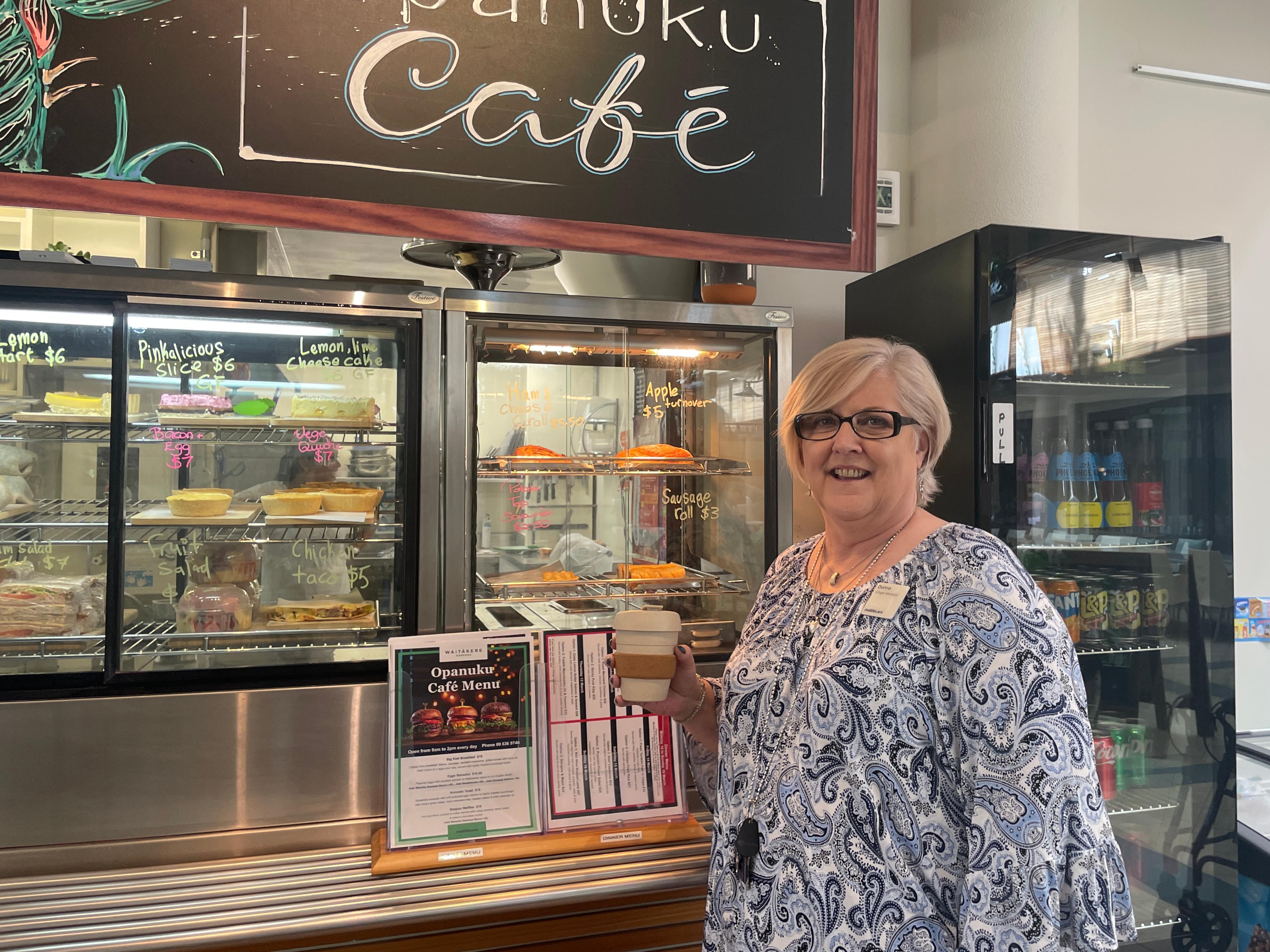 Waitākere Gardens' Village Manager Donna Wallace
