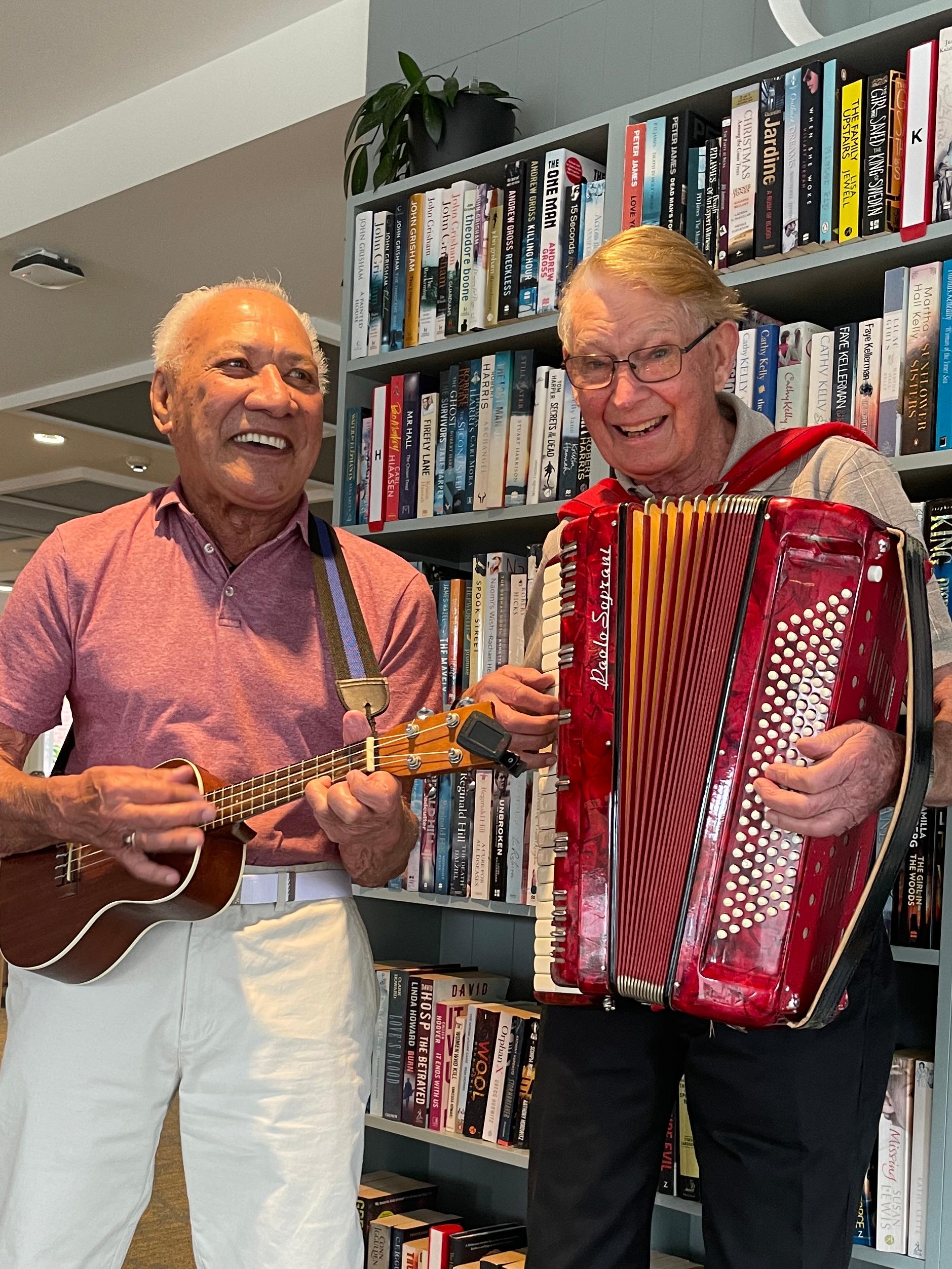 George Nuku and Neil McNae