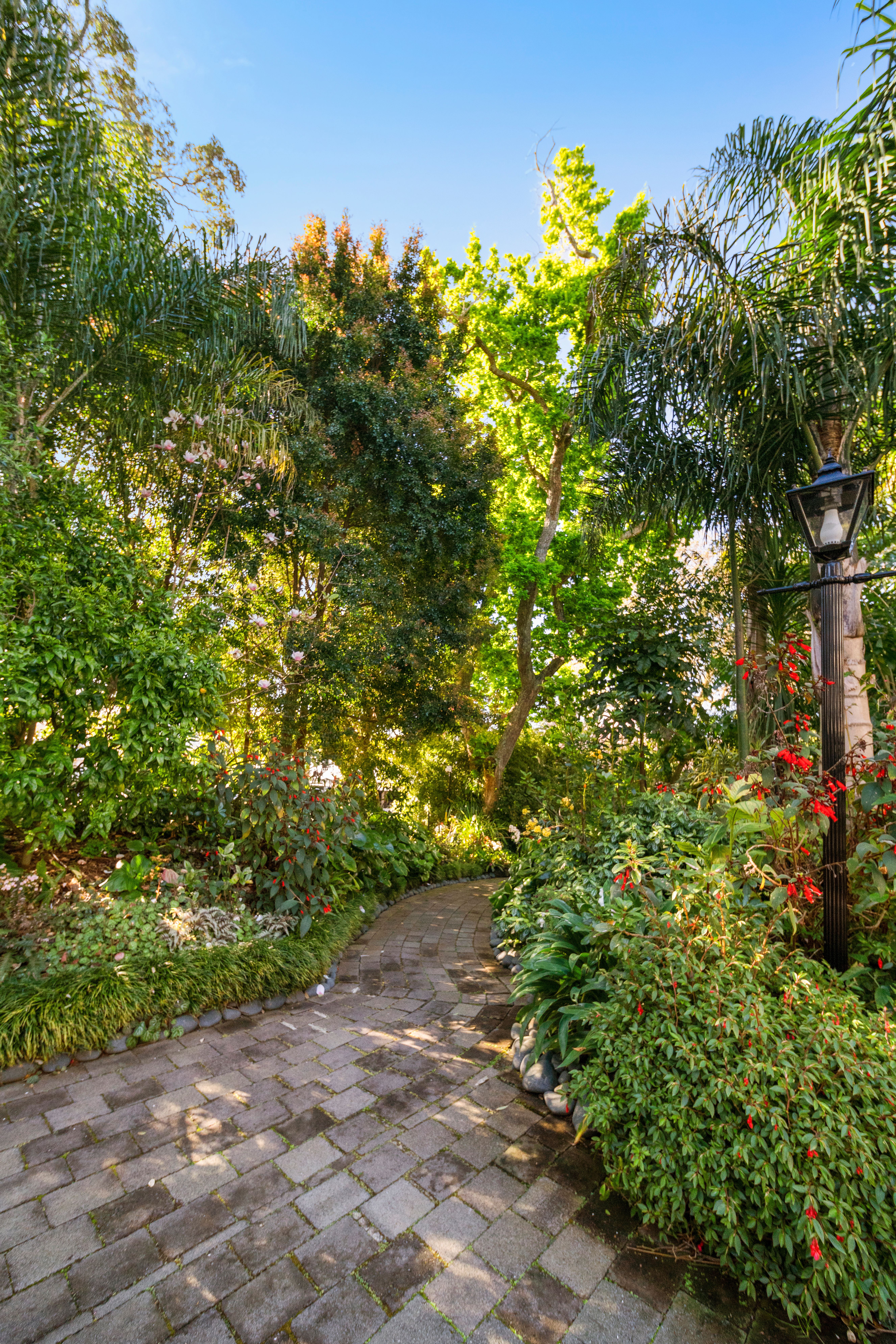 Saint Vincent Village exterior and garden
