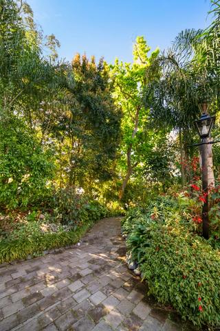 Saint Vincent Village exterior and garden