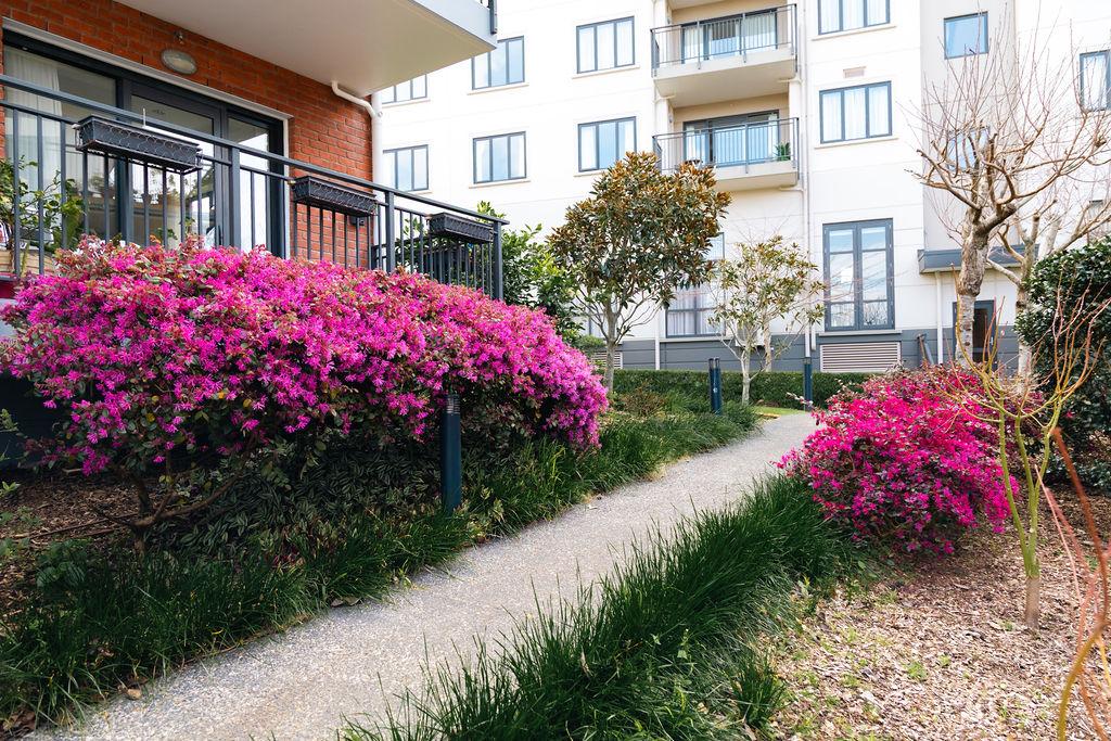 Exterior of Parkside Village