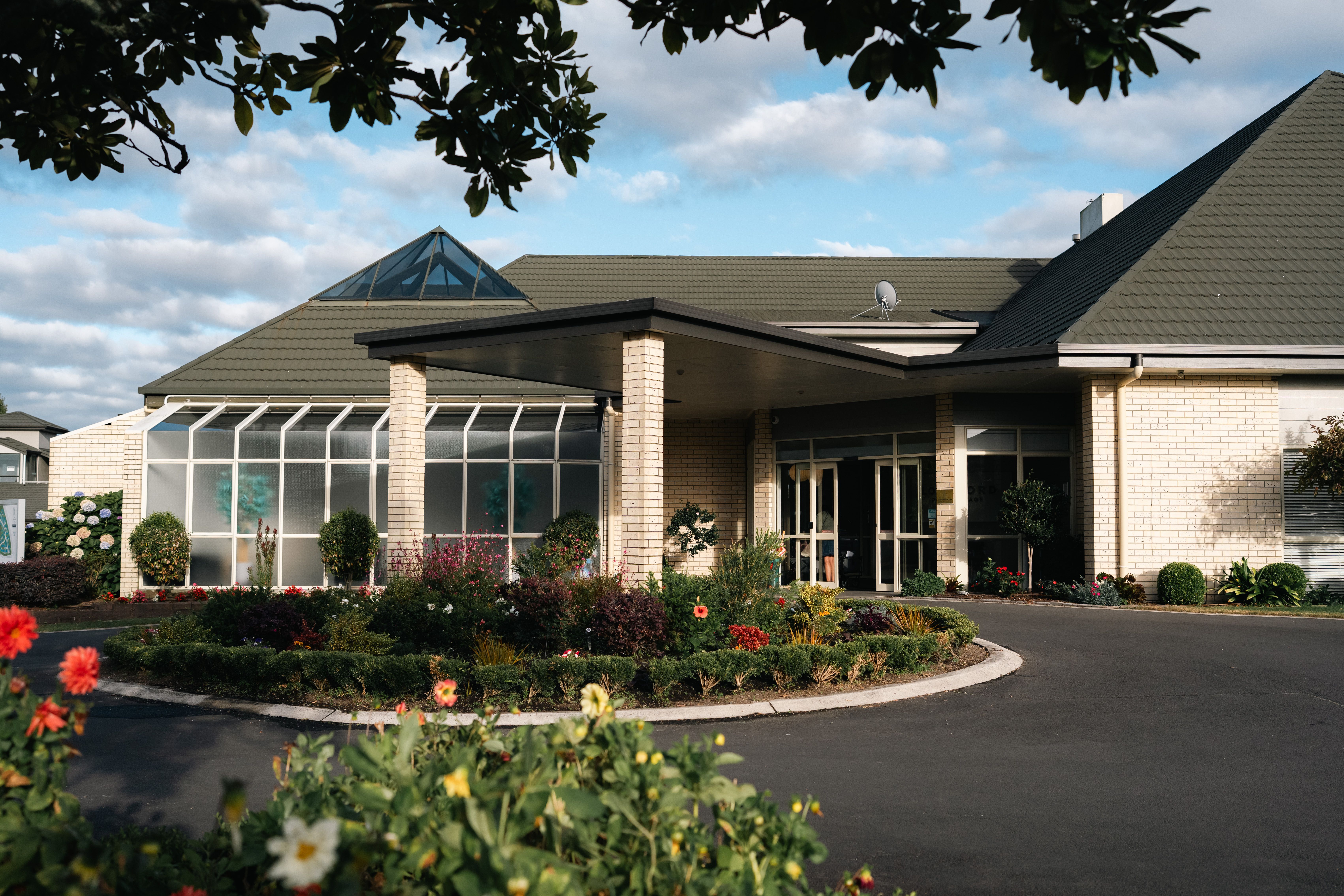 Entrance at Longford Park