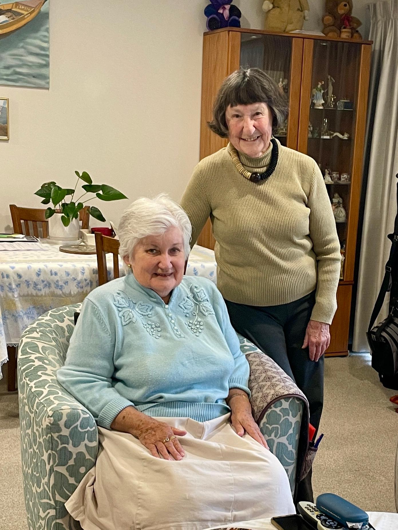Crestwood residents Jenny and Anna