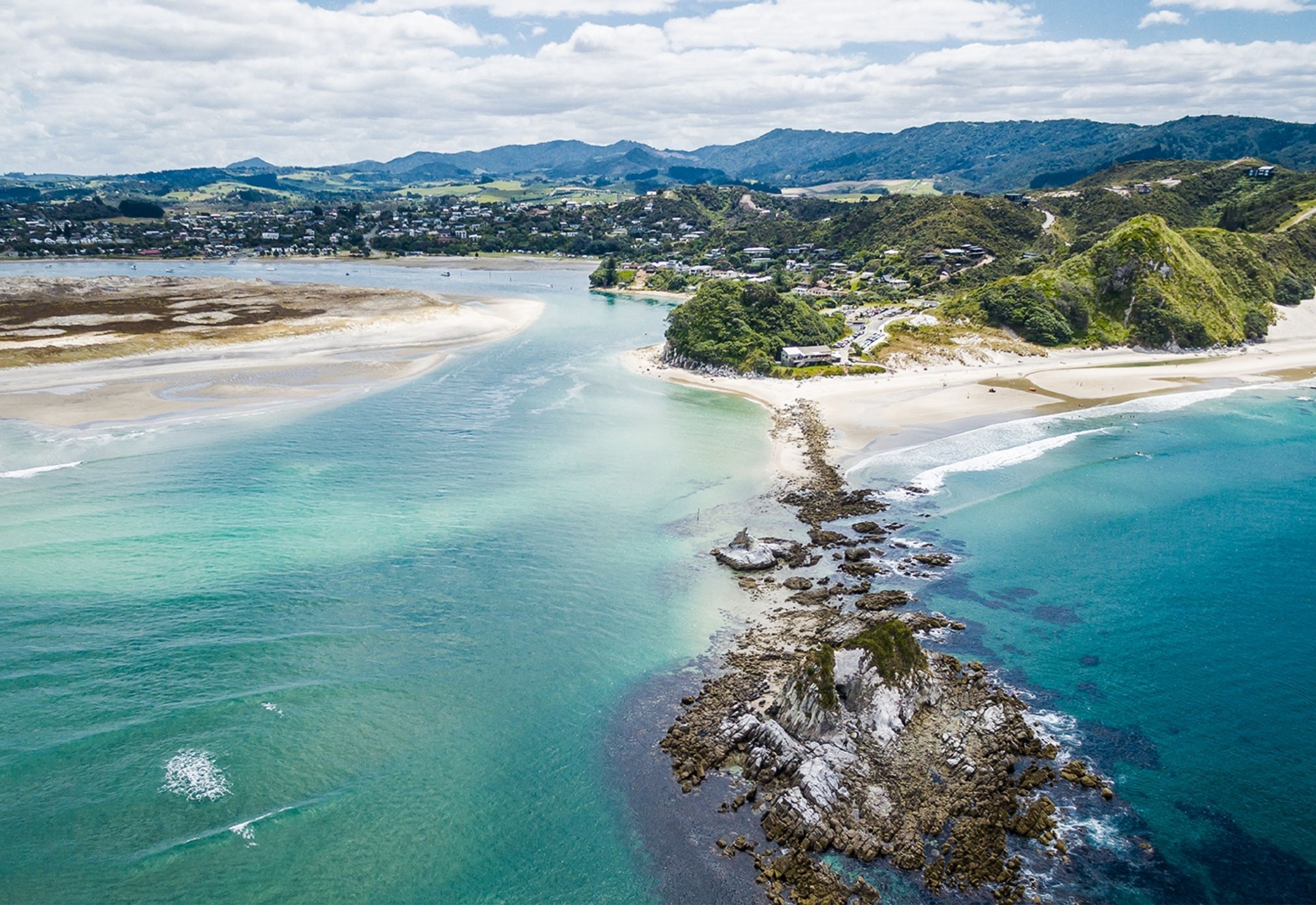 An aerial view of Metlifecare's Mangawhai Retirement Village