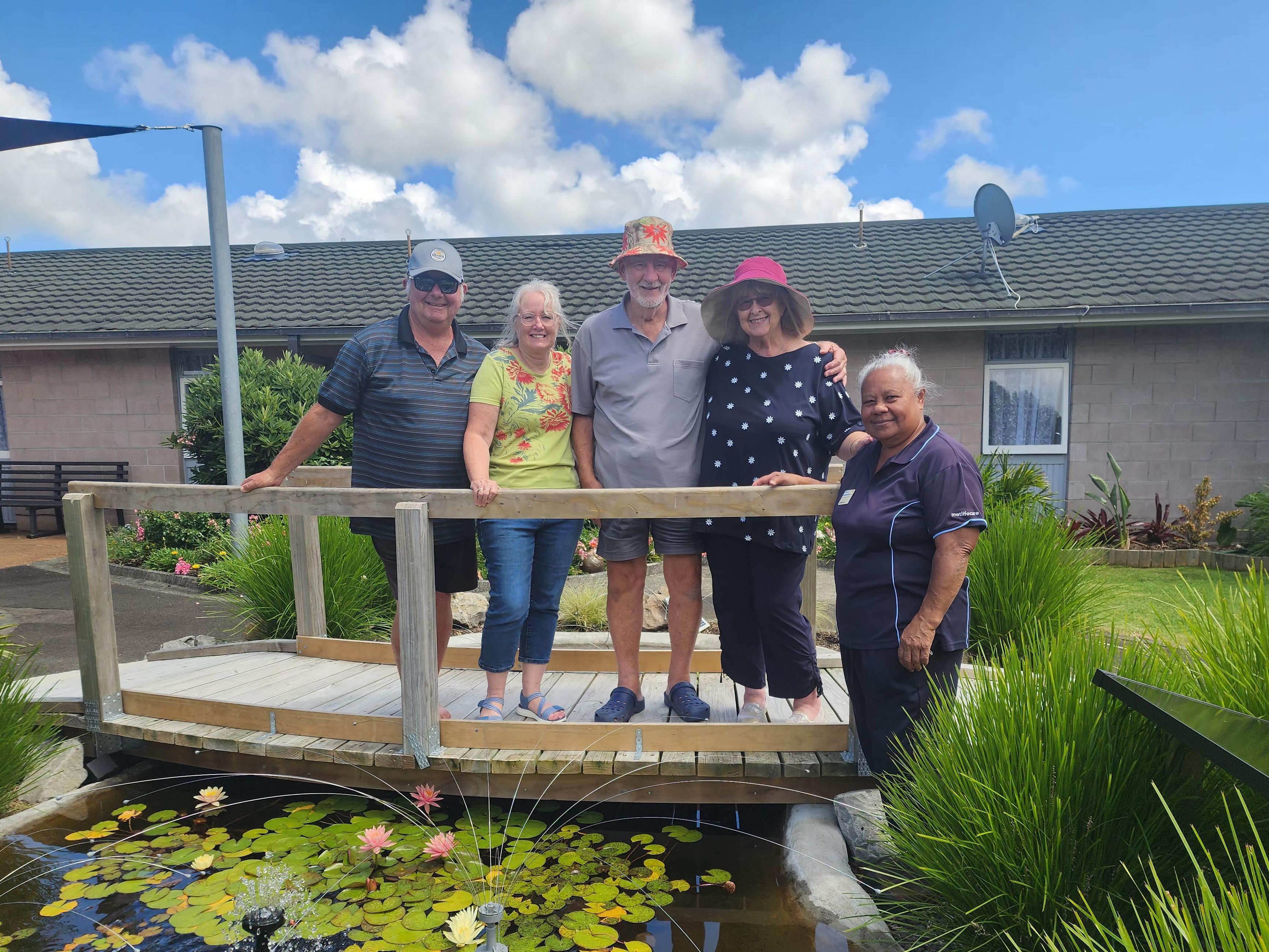 Whangārei Park Village pond