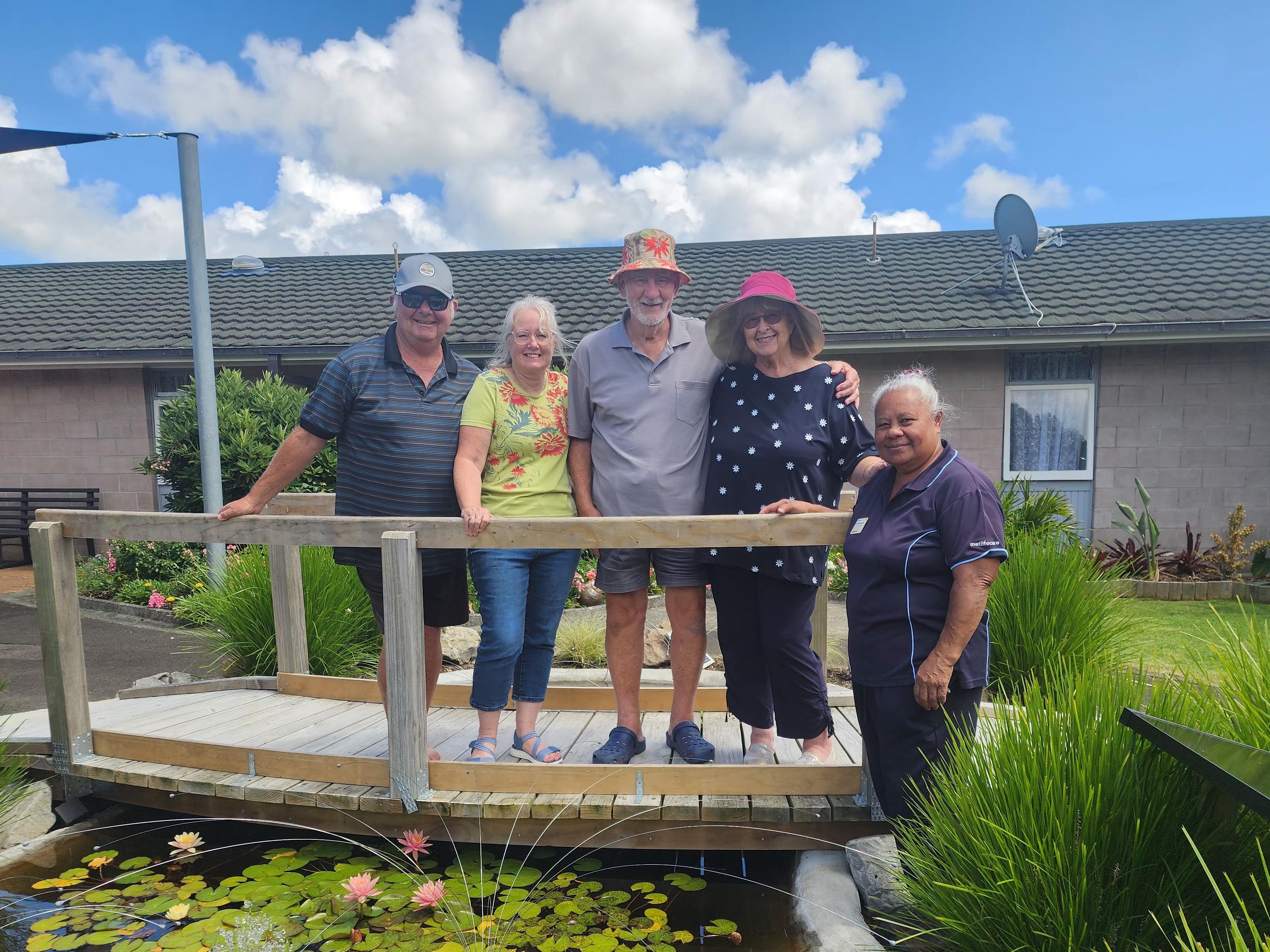 Whangārei Park Village pond