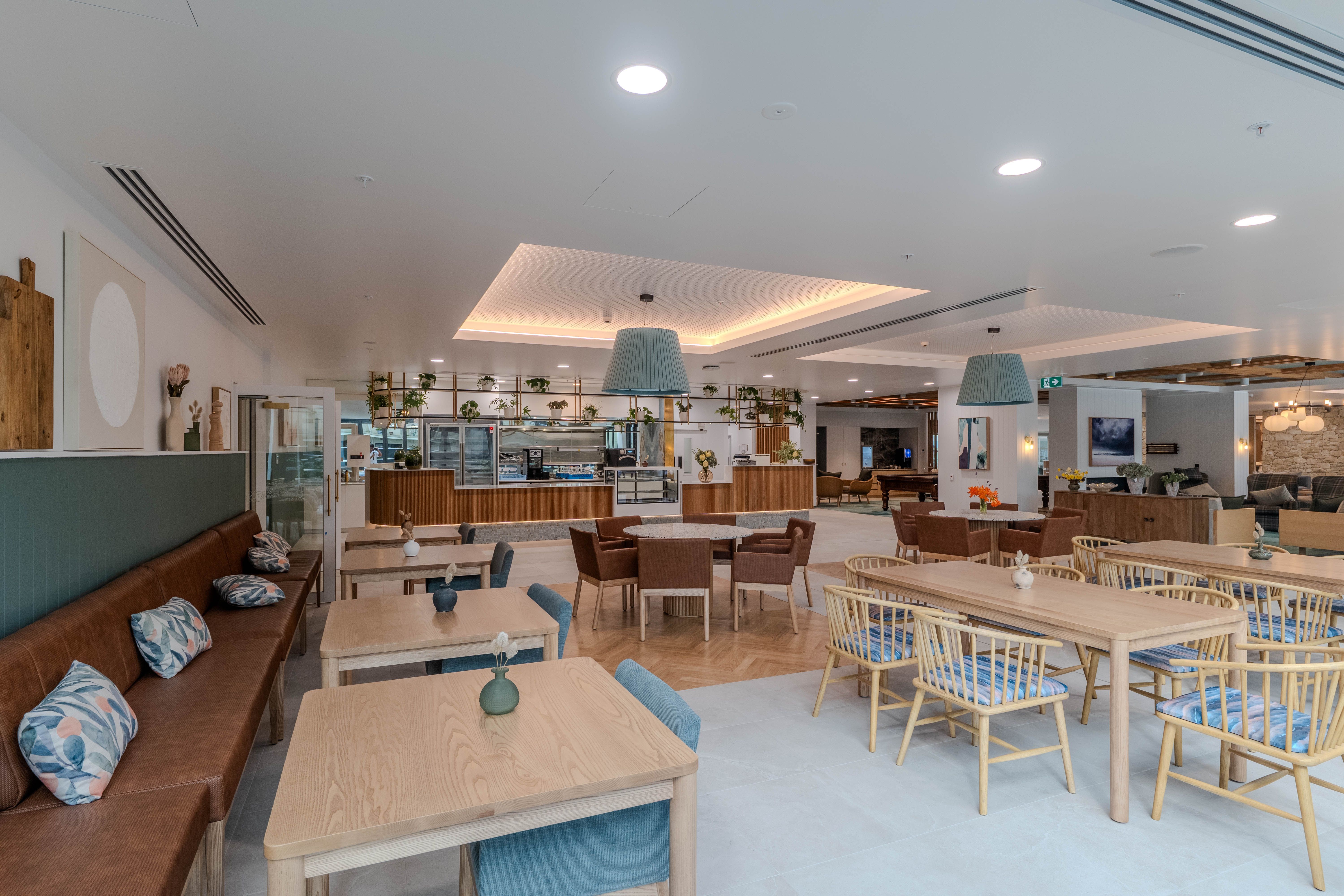 cafe at the village