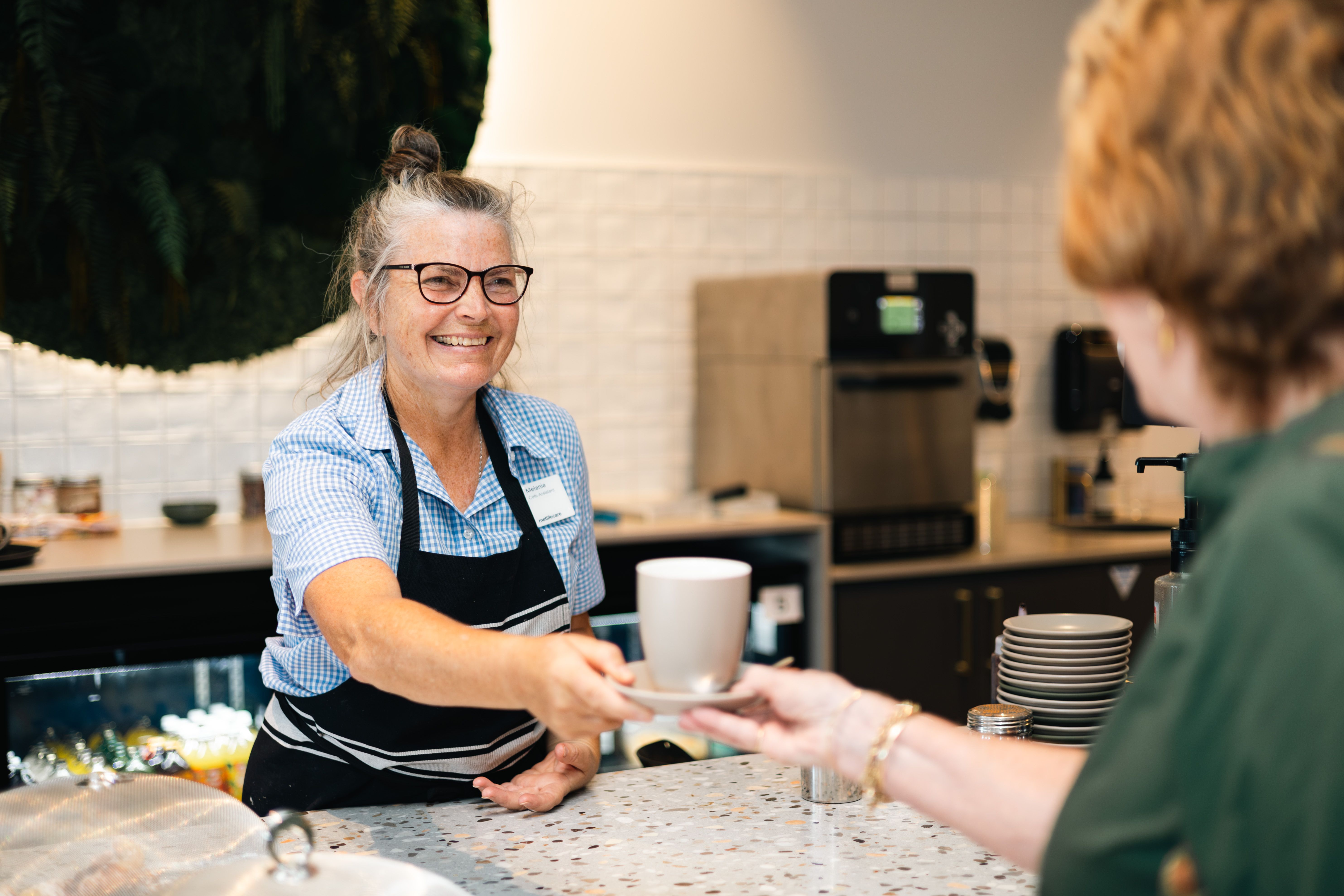 Clevedon retirement village cafe
