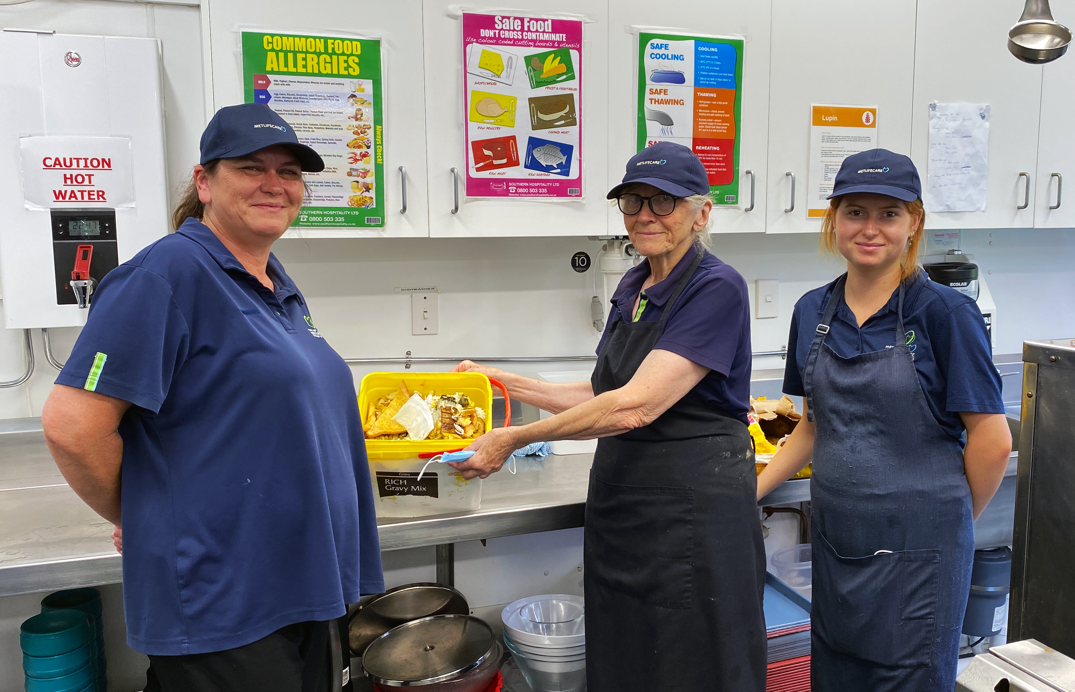 Crestwood kitchen team