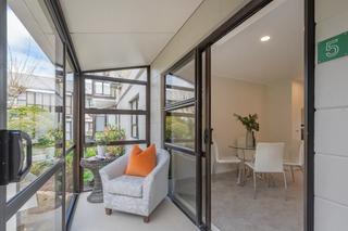 Lower level conservatory