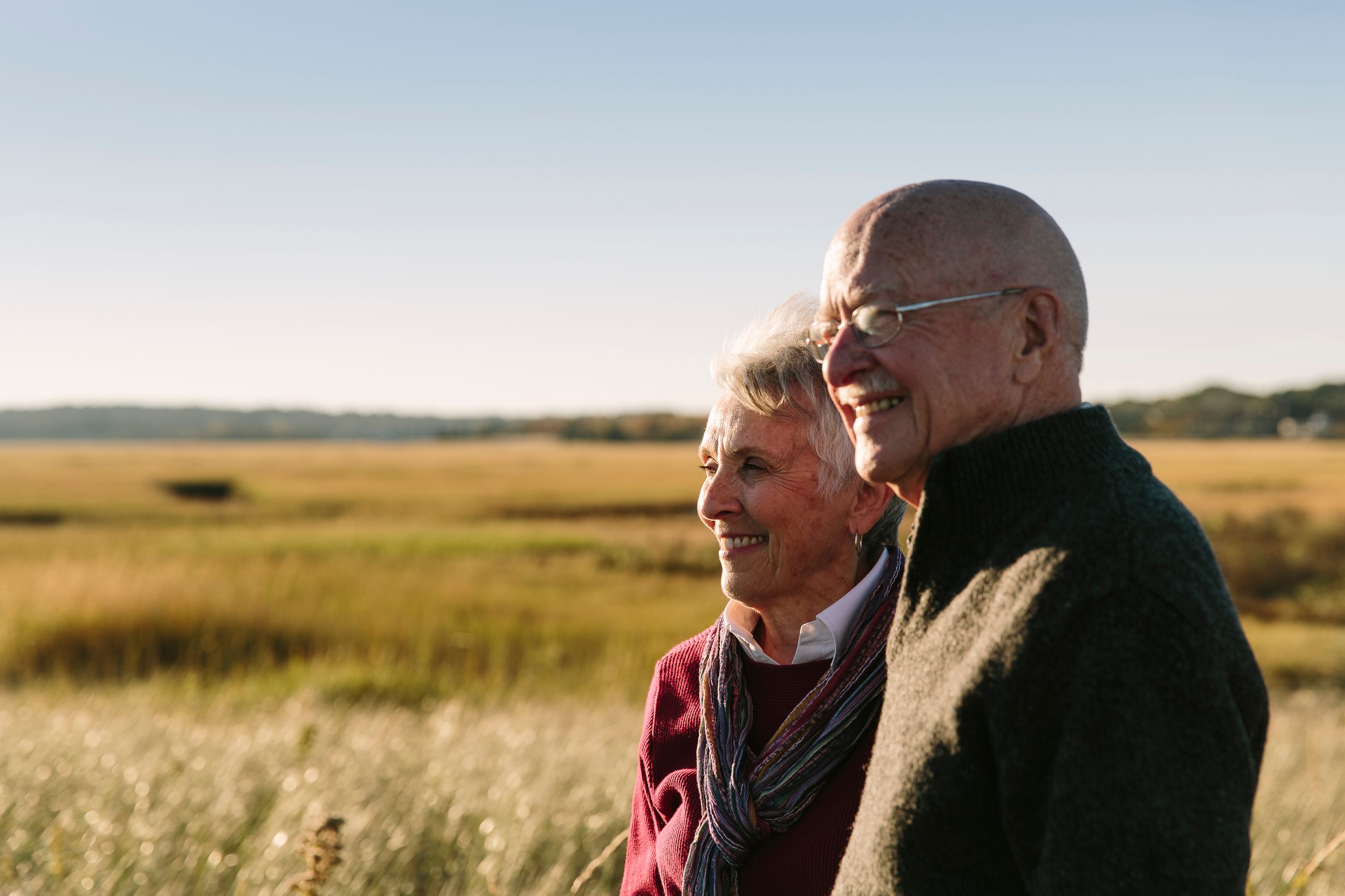 residents smiling 